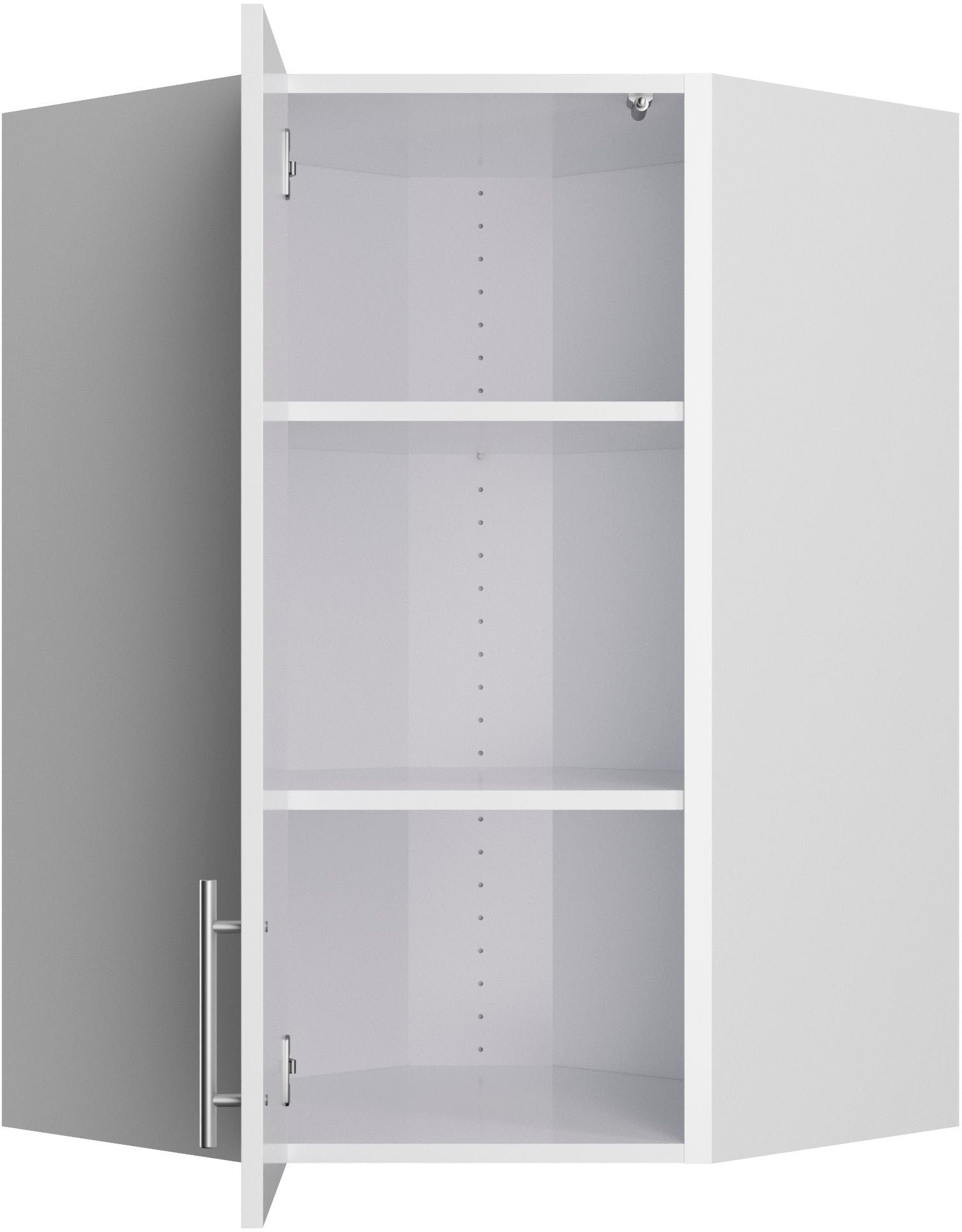 KOCHSTATION Armoire suspendue d'angle »KS-Ahus« Breite 60 x 60cm