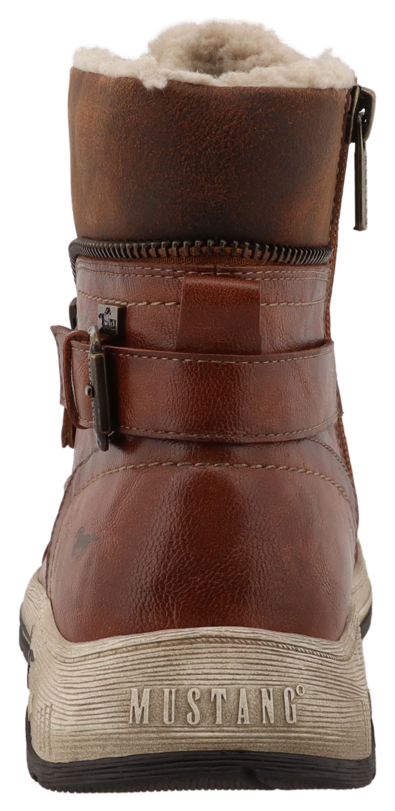 Mustang Shoes Bottes d'hiver »Ihana«  sneakers montantes, bottes d'hiver avec doublure chaude et TEX