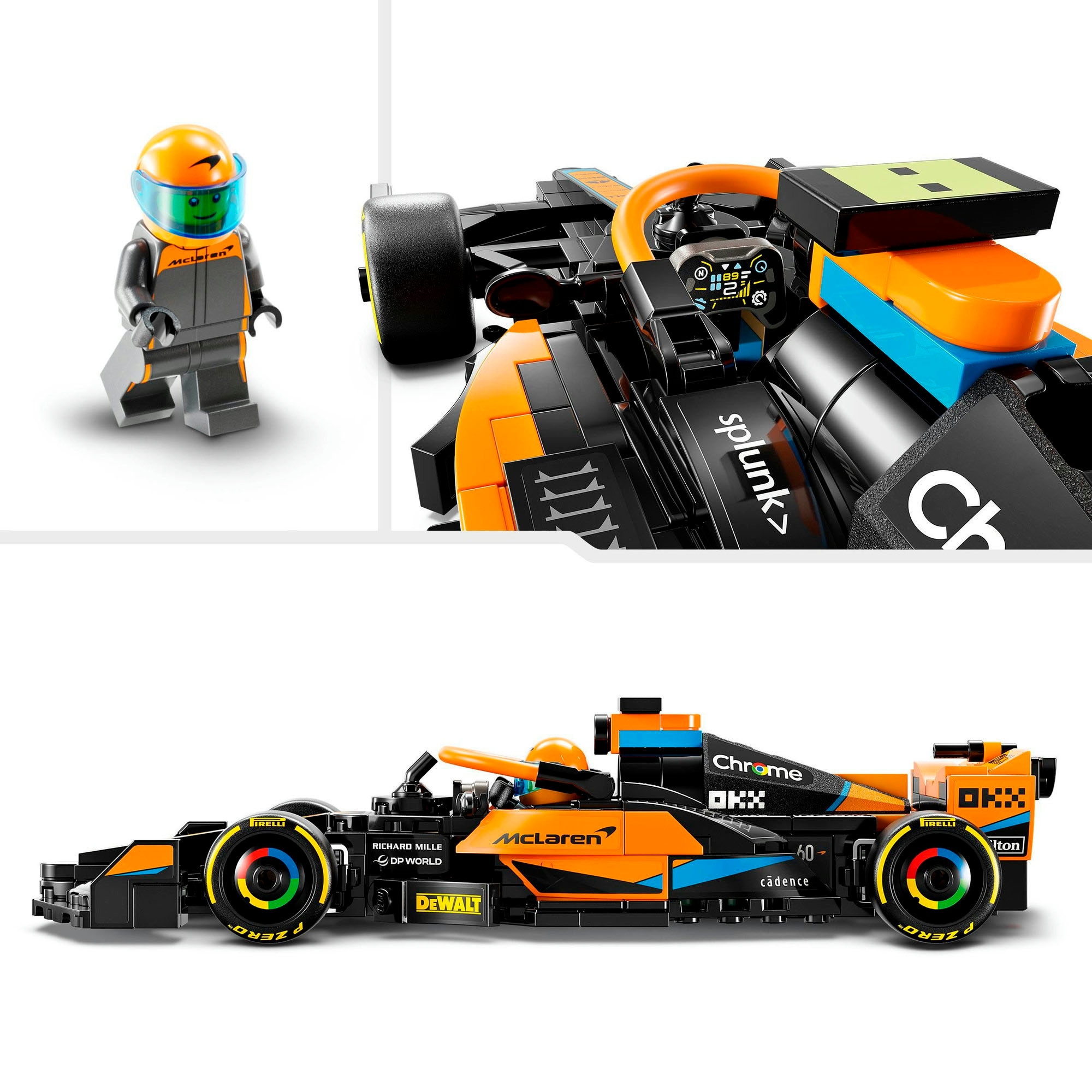 LEGO® Pions de construction »McLaren Formel-1 Rennwagen 2023 (76919), LEGO® Speed Champions« Made in Europe
