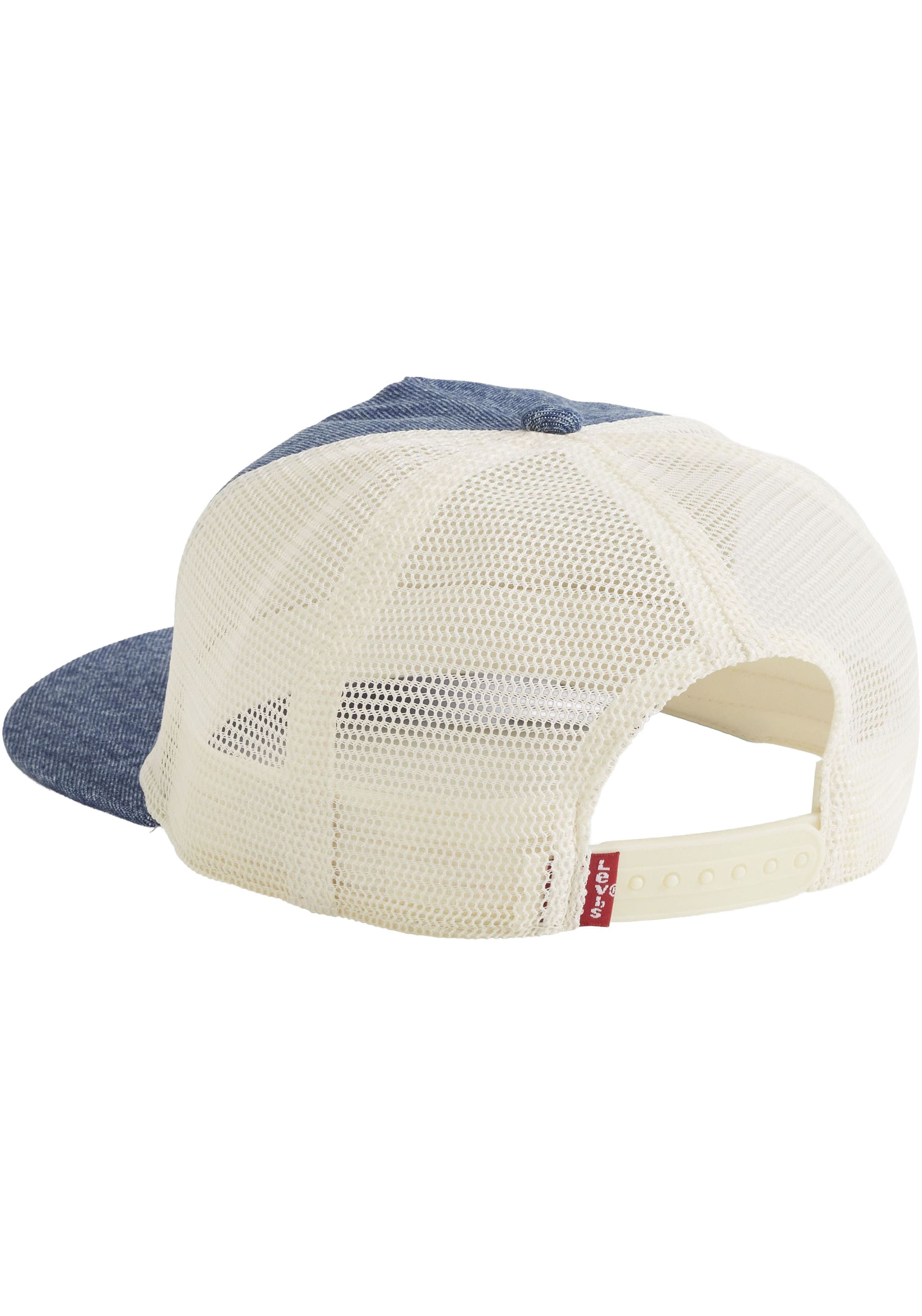 Levi's® Casquette de camionneur »SADDLEMAN TRUCKER« avec filet et visière rigide - réglable