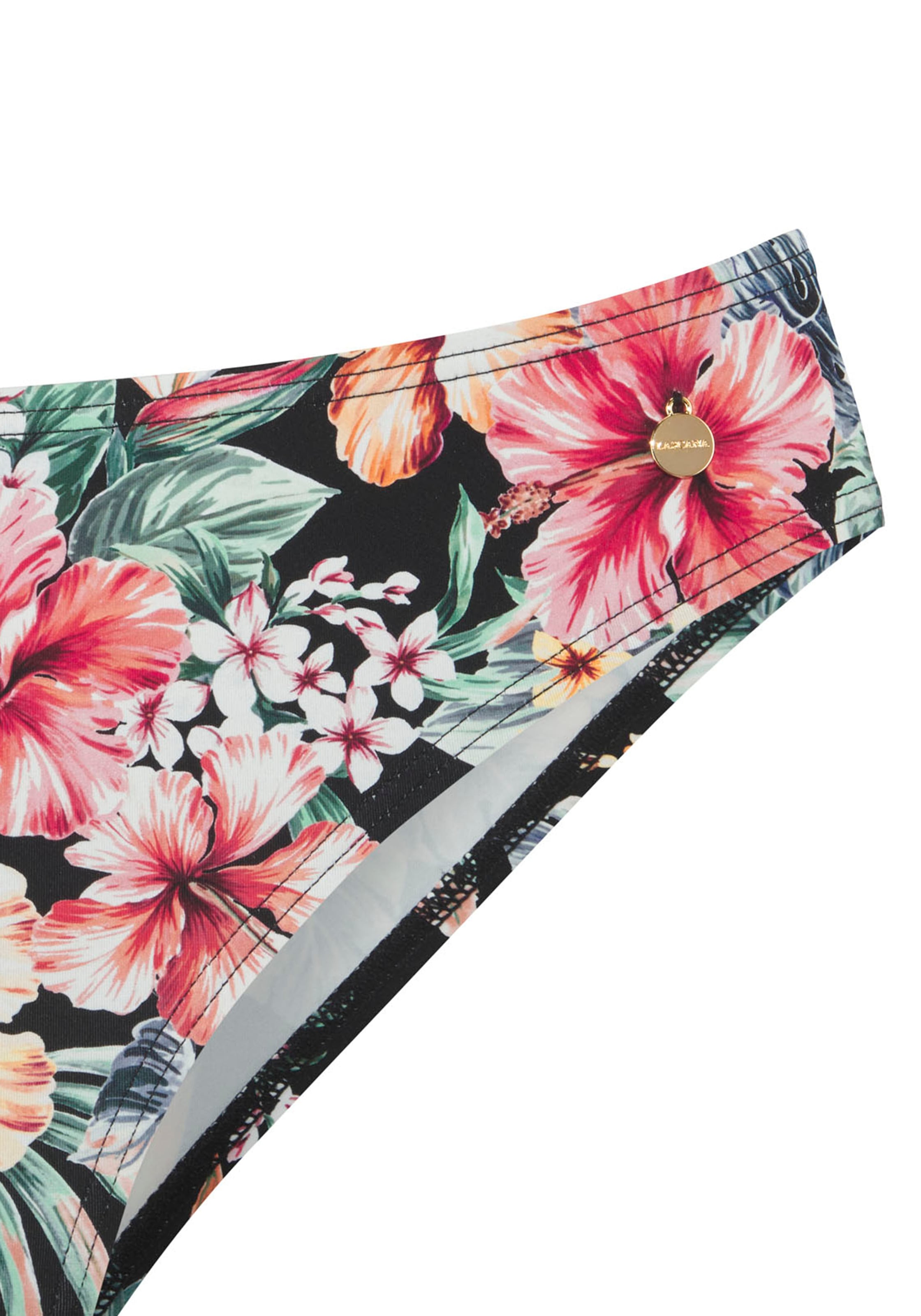 LASCANA Bikini-Hose »Salsa«, mit normalem Schnitt und tollem Blumenprint