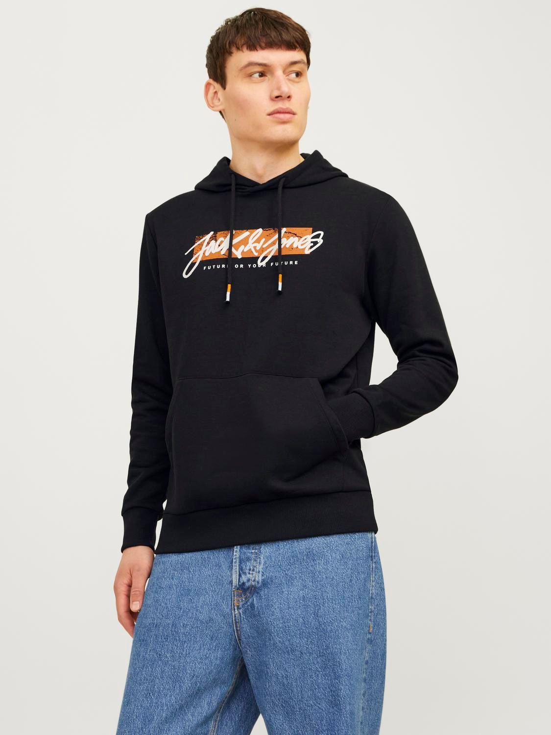 Image of Jack & Jones Kapuzensweatshirt "JJTILEY SWEAT HOOD"