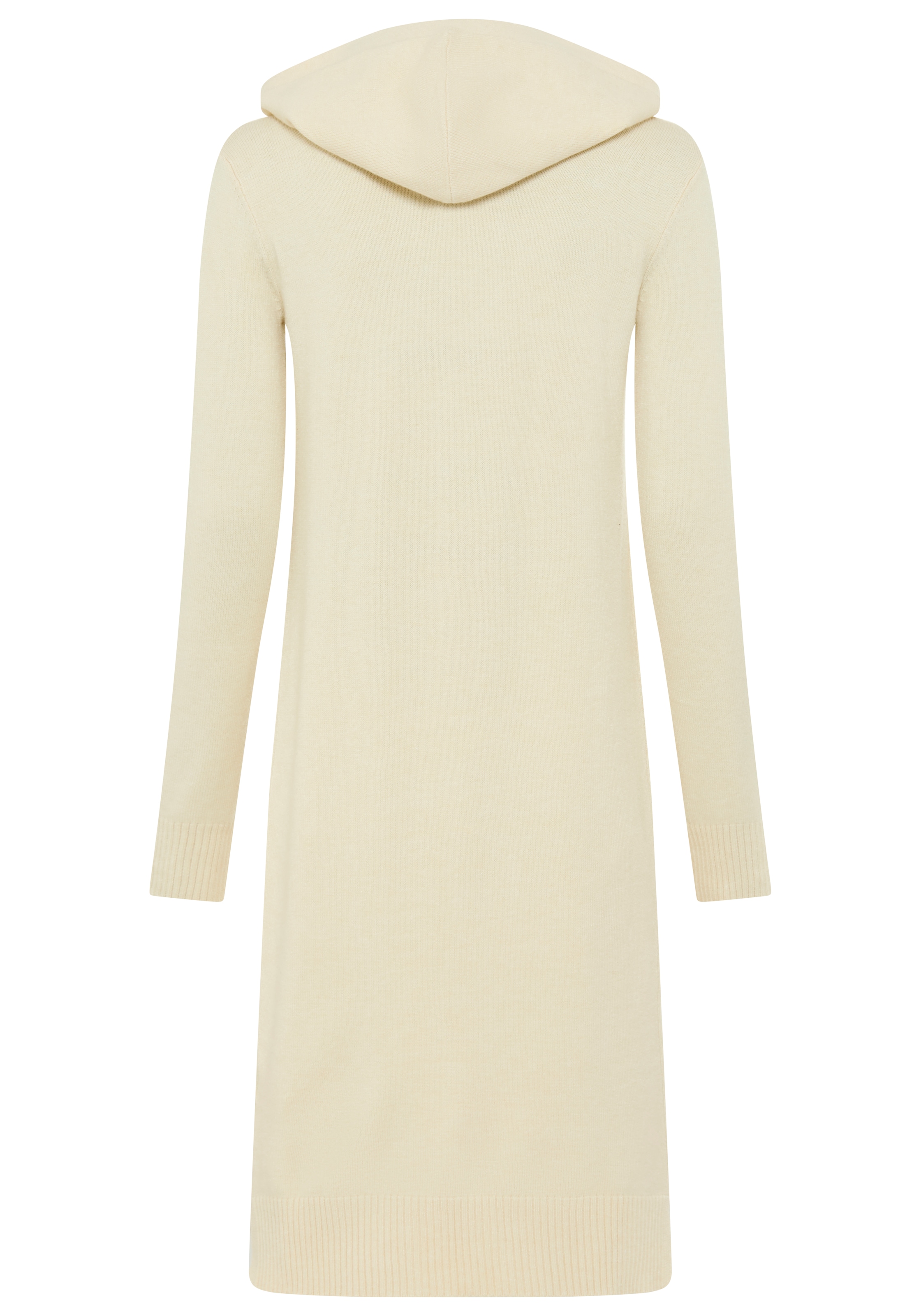 KangaROOS Cardigan long in offener Long-Form mit Kapuze