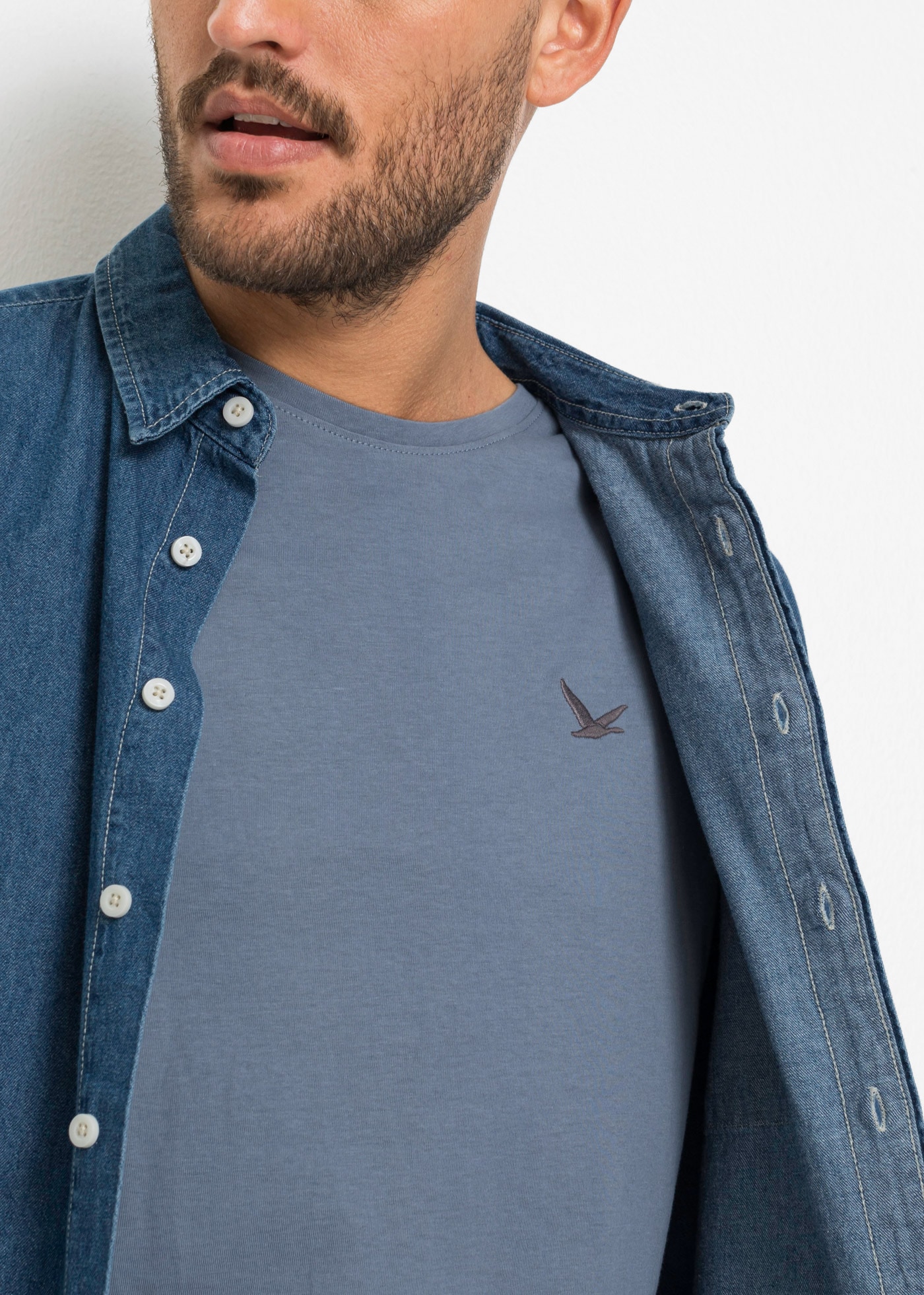 bonprix T-shirt Paquet, 3 cuis Regular Fit, Kurzarm, für den Alltag, aus Baumwolle und Viskose