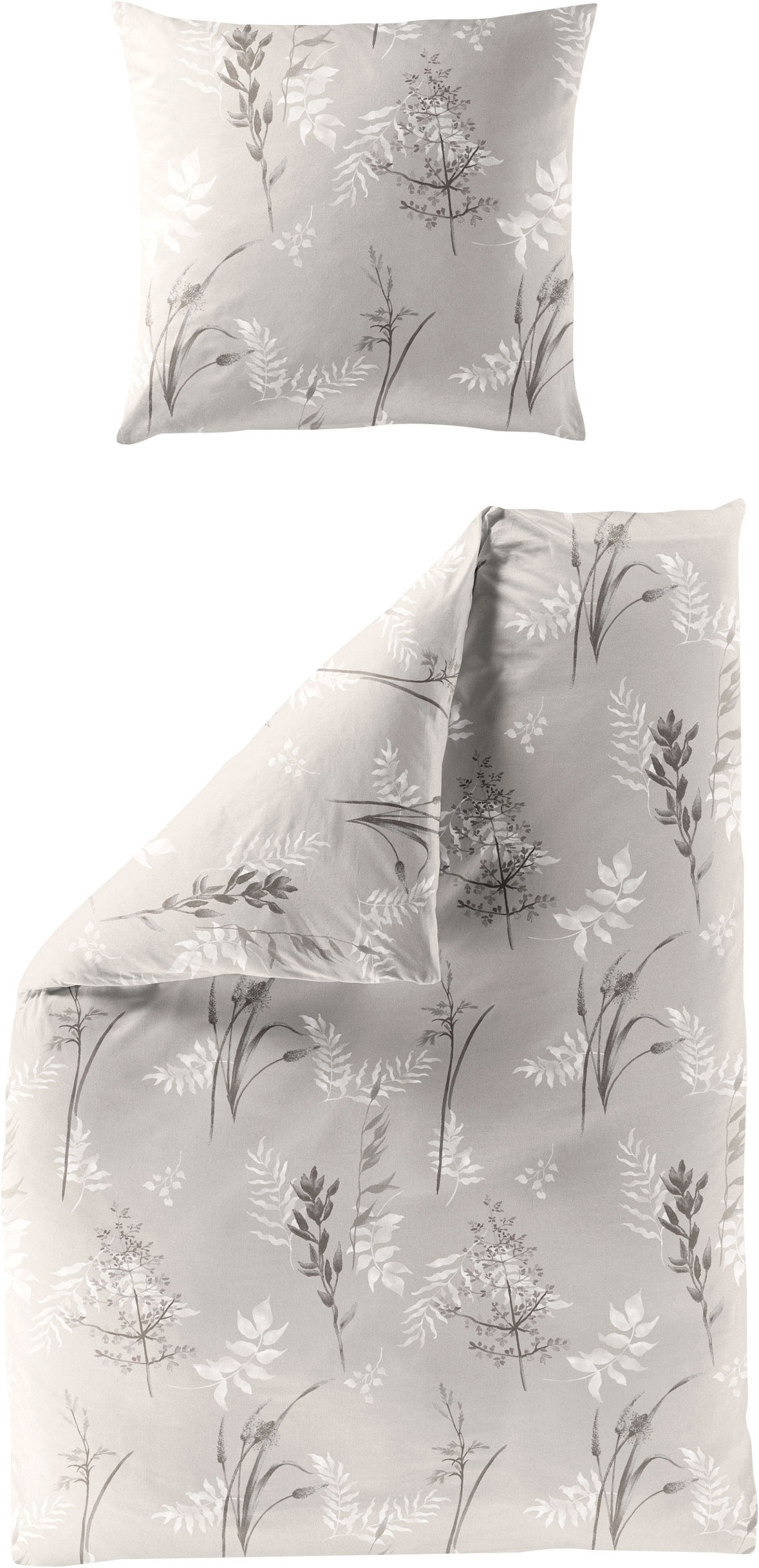 BIERBAUM Linge de lit »Satin Bettwäsche 4200« 2 100 % coton, facile d'entretien, soyeux