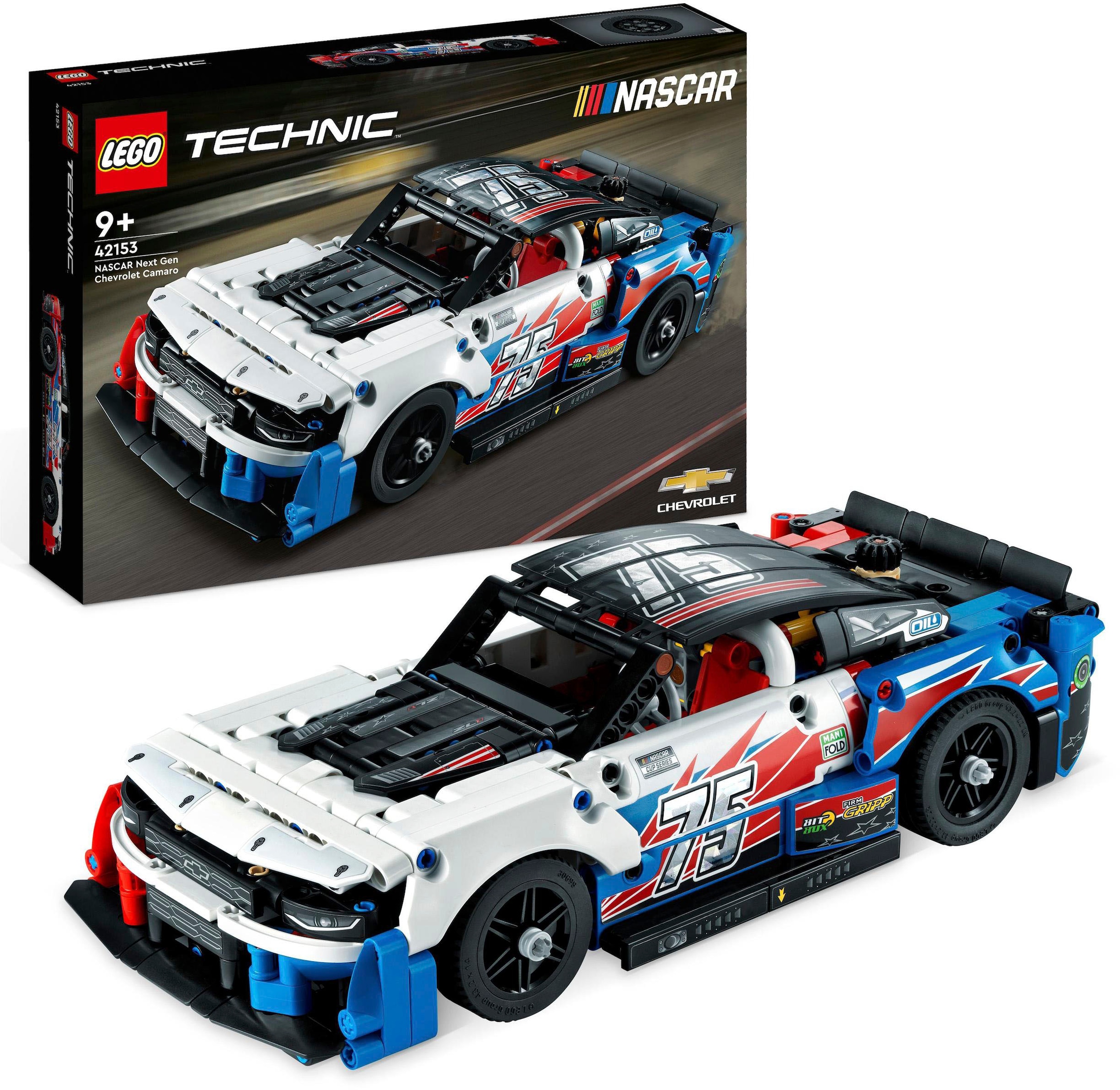 Konstruktionsspielsteine »NASCAR Next Gen Chevrolet Camaro ZL1 (42153), LEGO®...