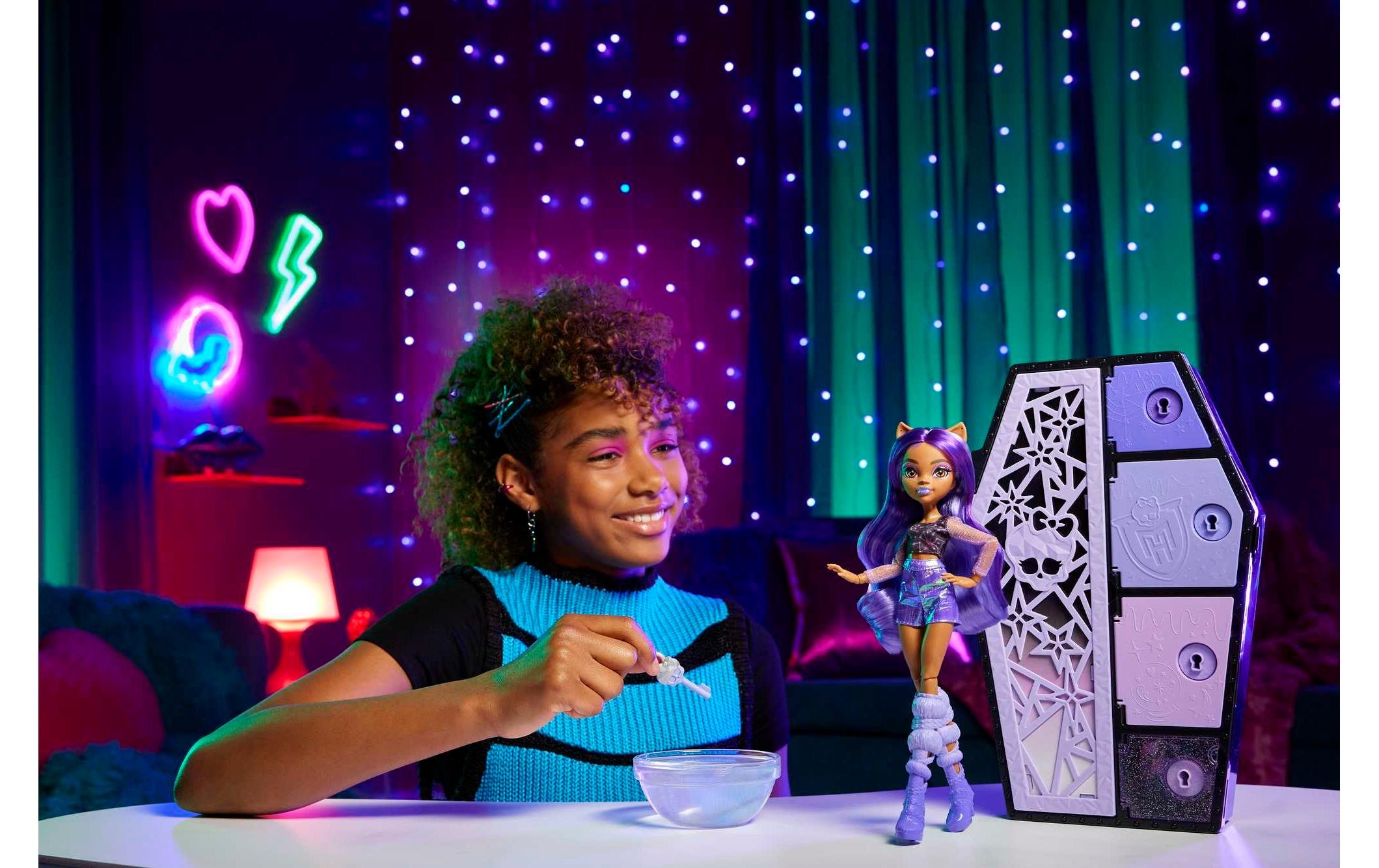 MonsterHigh™ Anziehpuppe »Monster High Verborgene Schätze Clawdeen«