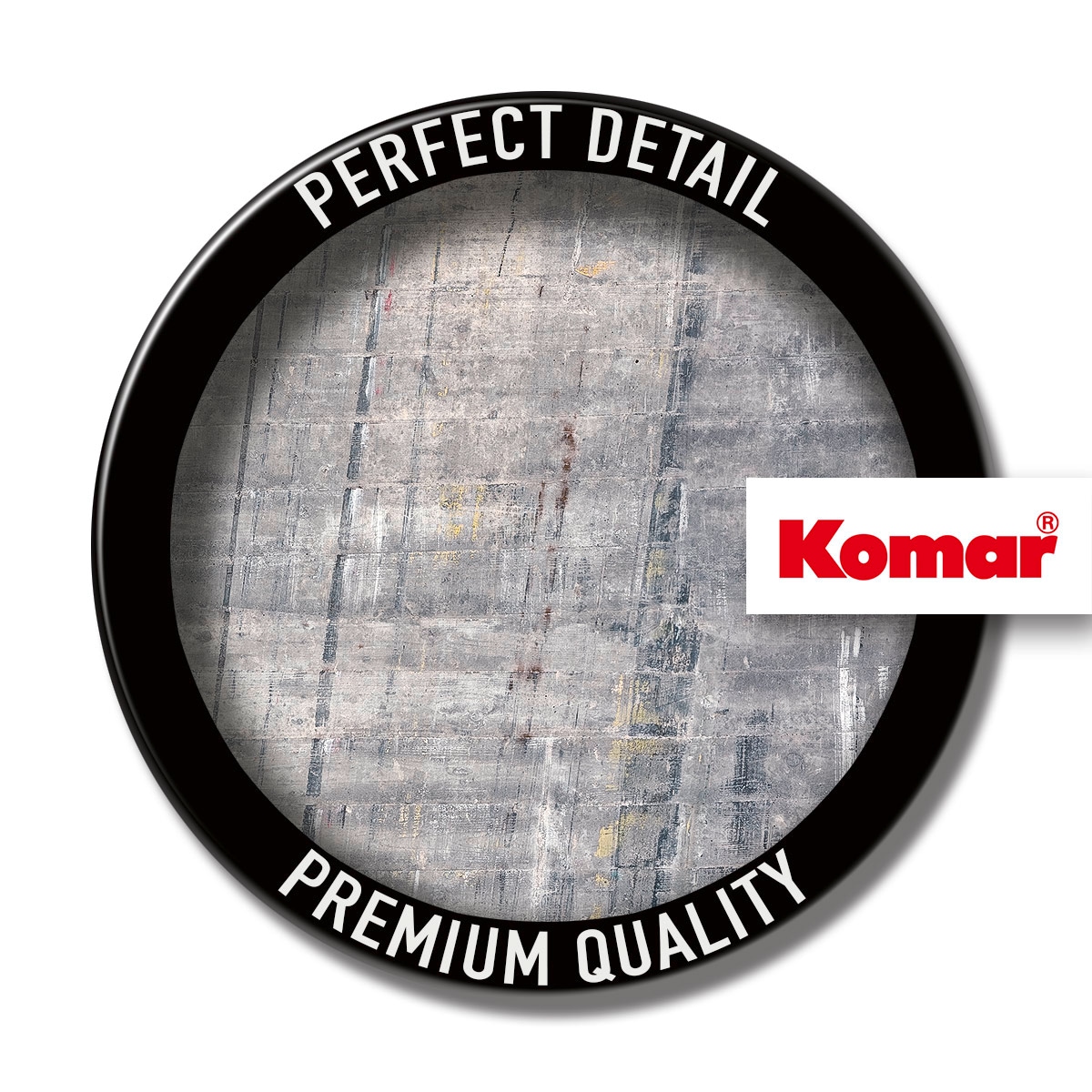 Komar Fototapete »Vlies Fototapete - Concrete - Grösse 300 x 250 cm« Motiv | bedruckt glatt