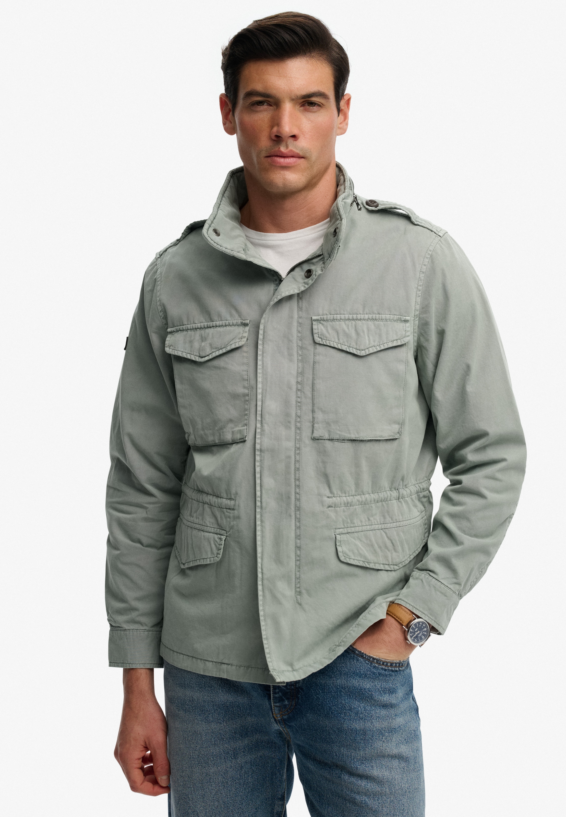 Image of Superdry Parka "COTTON M65 JACKET" ohne Kapuze