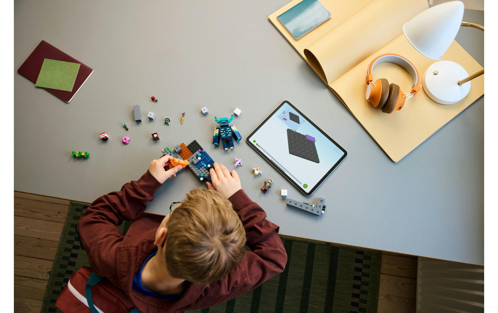 LEGO® Spielbausteine »Minecraft Begegnung mit dem Wächter 21274«