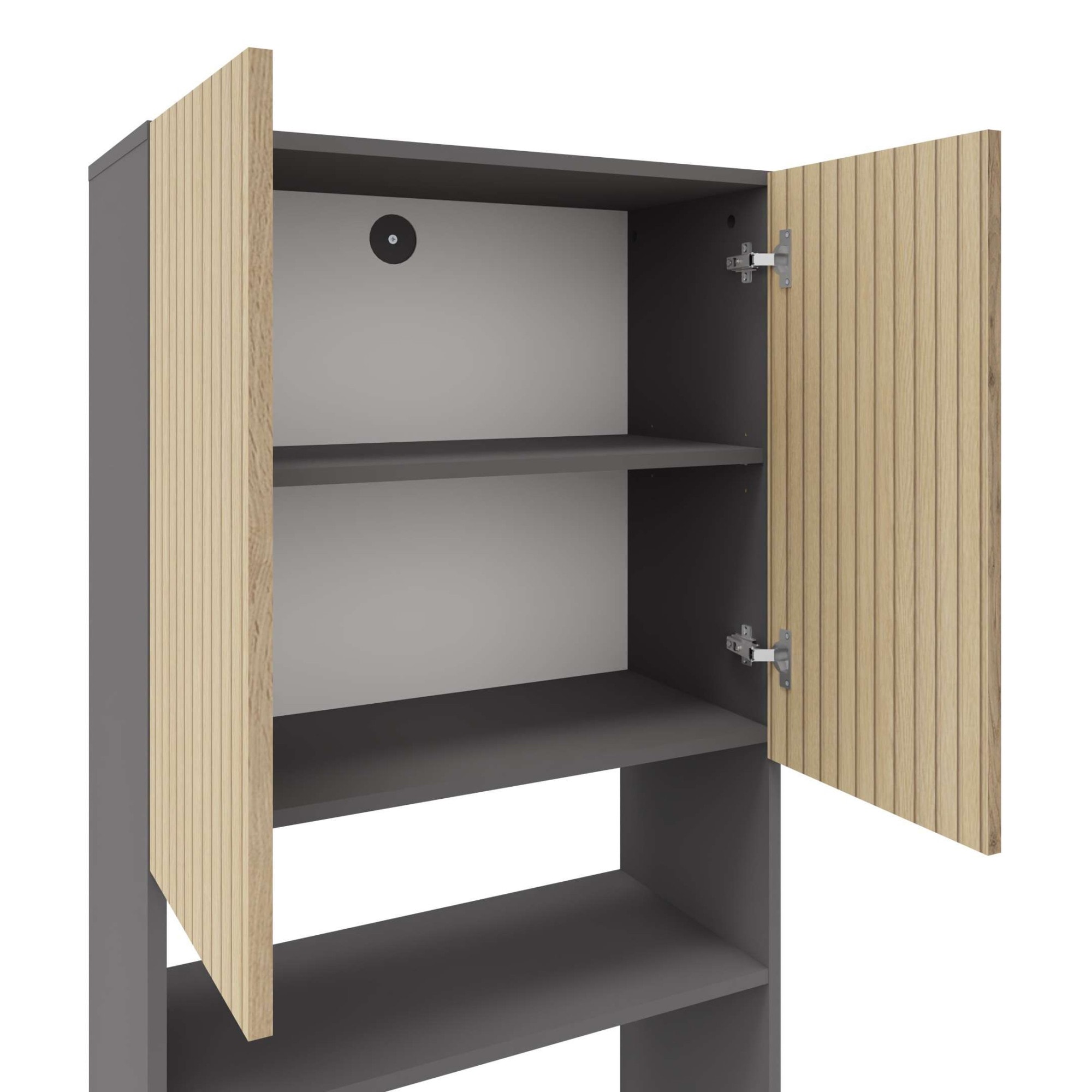 Home affaire Waschmaschinenumbauschrank »Wisla« mit 2 Türen, Breite 68 cm, Höhe 180 cm