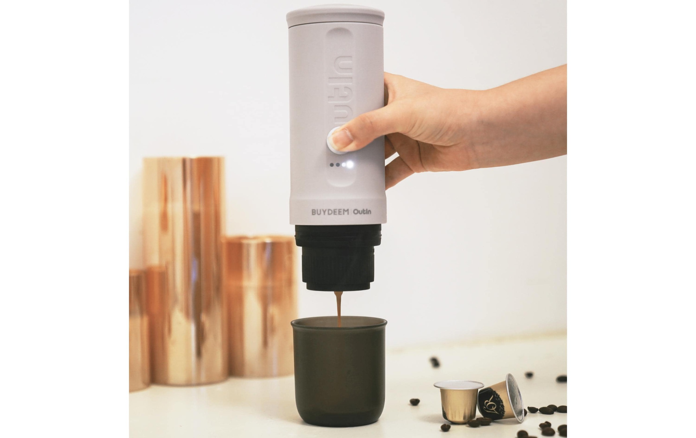   Filterkaffeemaschine »OUTIN Nano Kapseln«