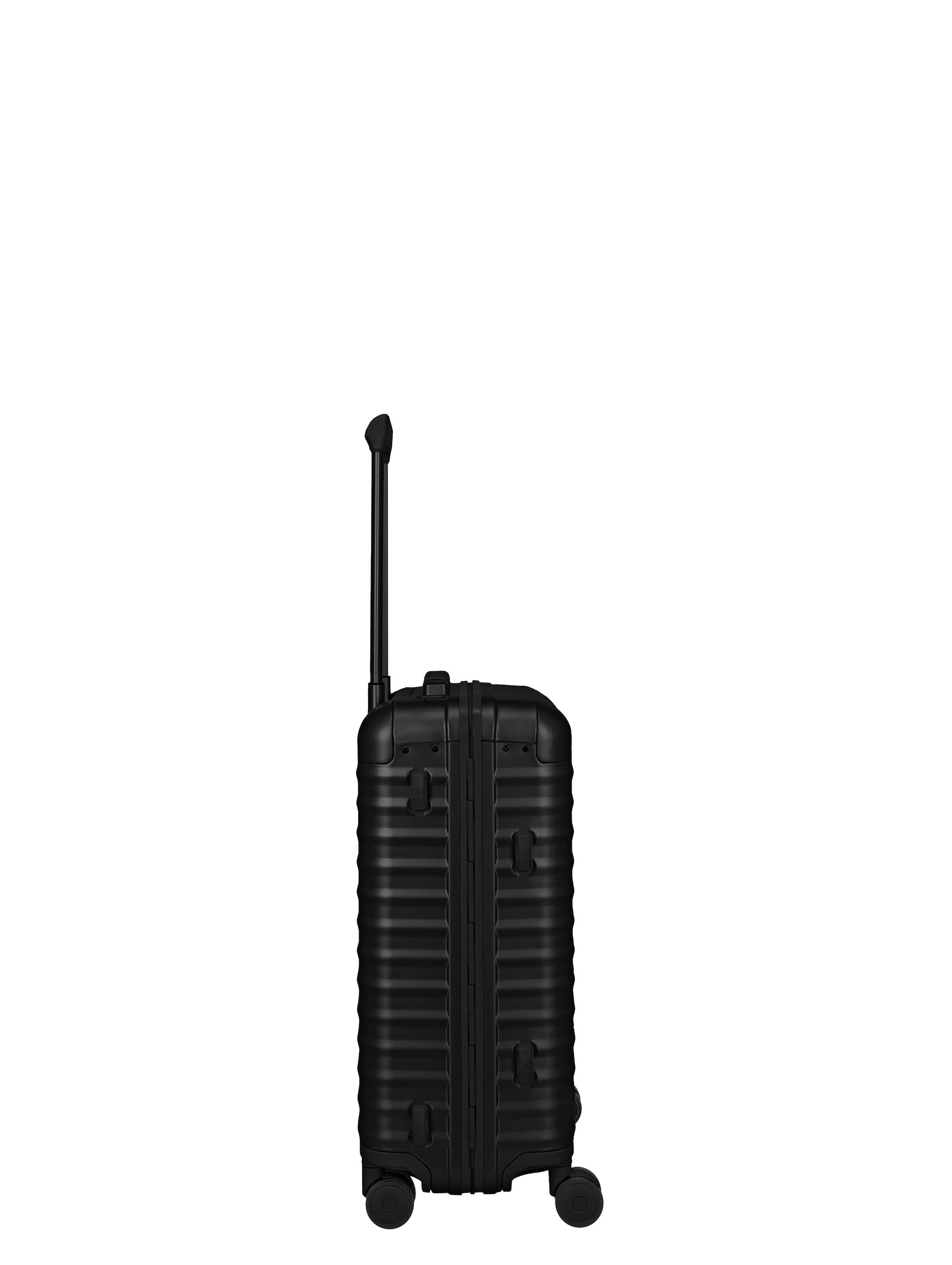 TITAN - Made in Germany Trolley »ETERNITY S23 Aluminium Bordkoffer Made in Germany« 45 l 4 Rollen 100 % aluminium, cadre intelligent et poignées en cuir véritable