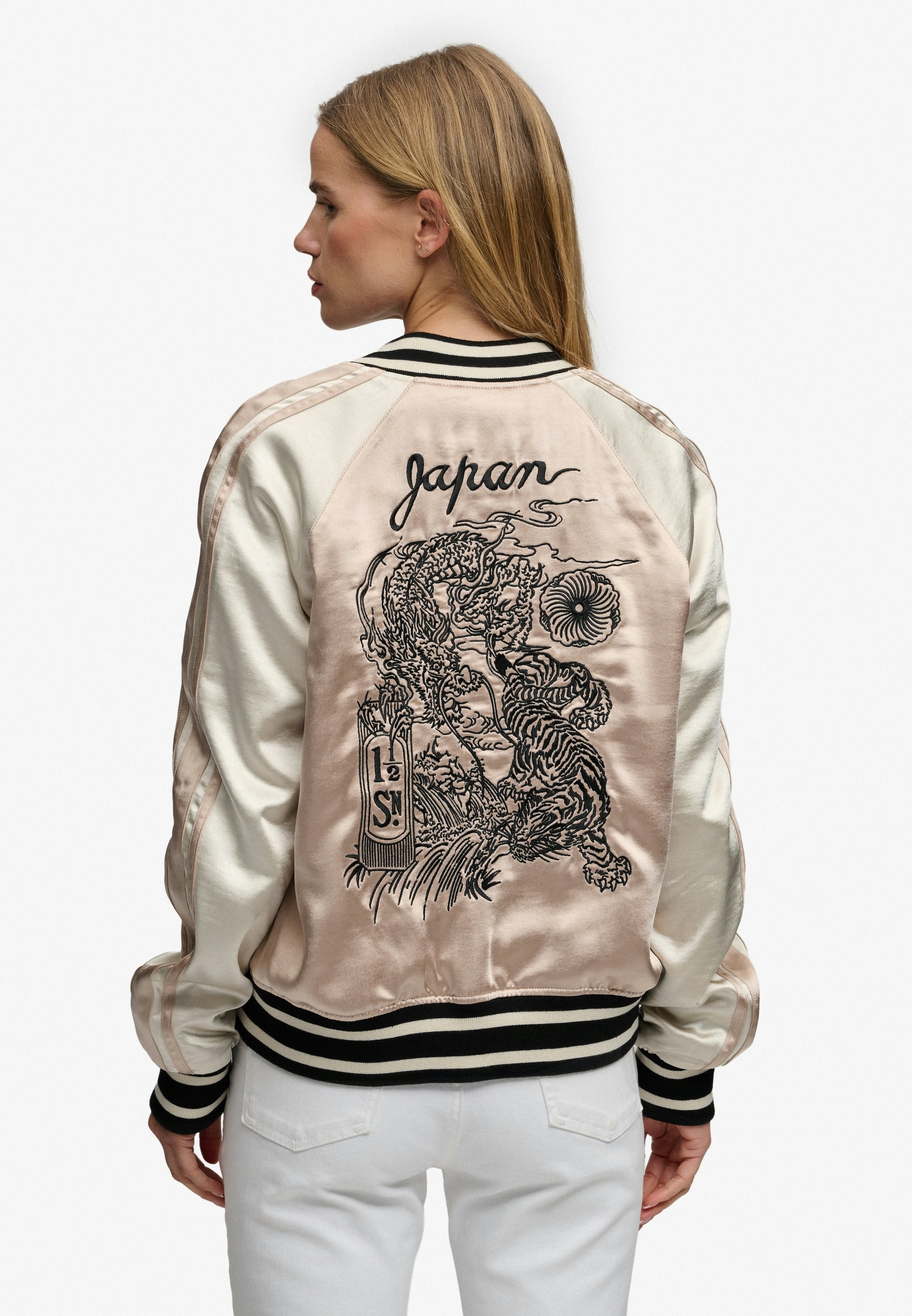 Image of Superdry Parka "SUIKAJAN EMBROIDERED BOMBER"