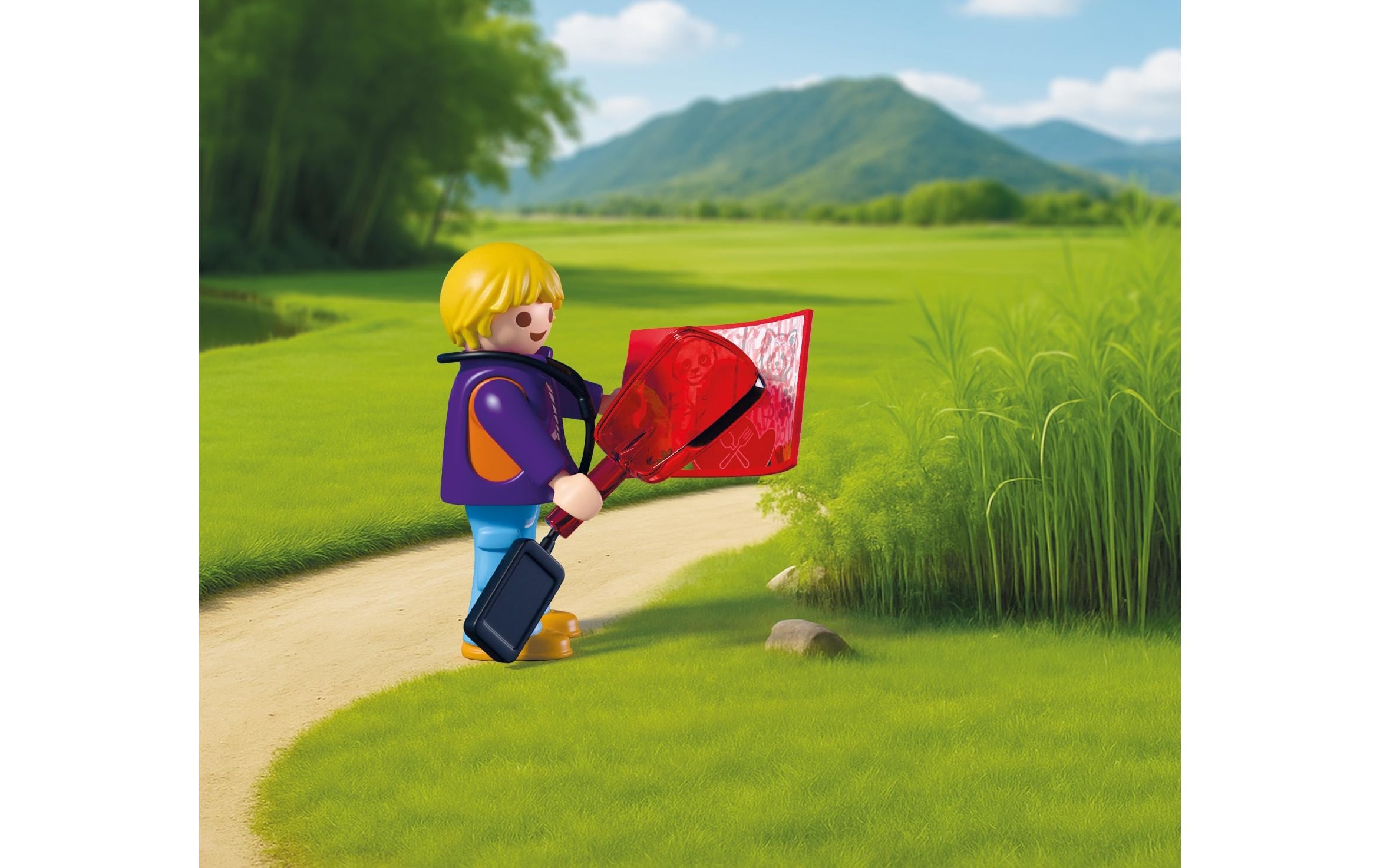 Playmobil® Jeu de construction »Zoo: Tierpflegermobil (72072), Animals & Friends« Made in Europe