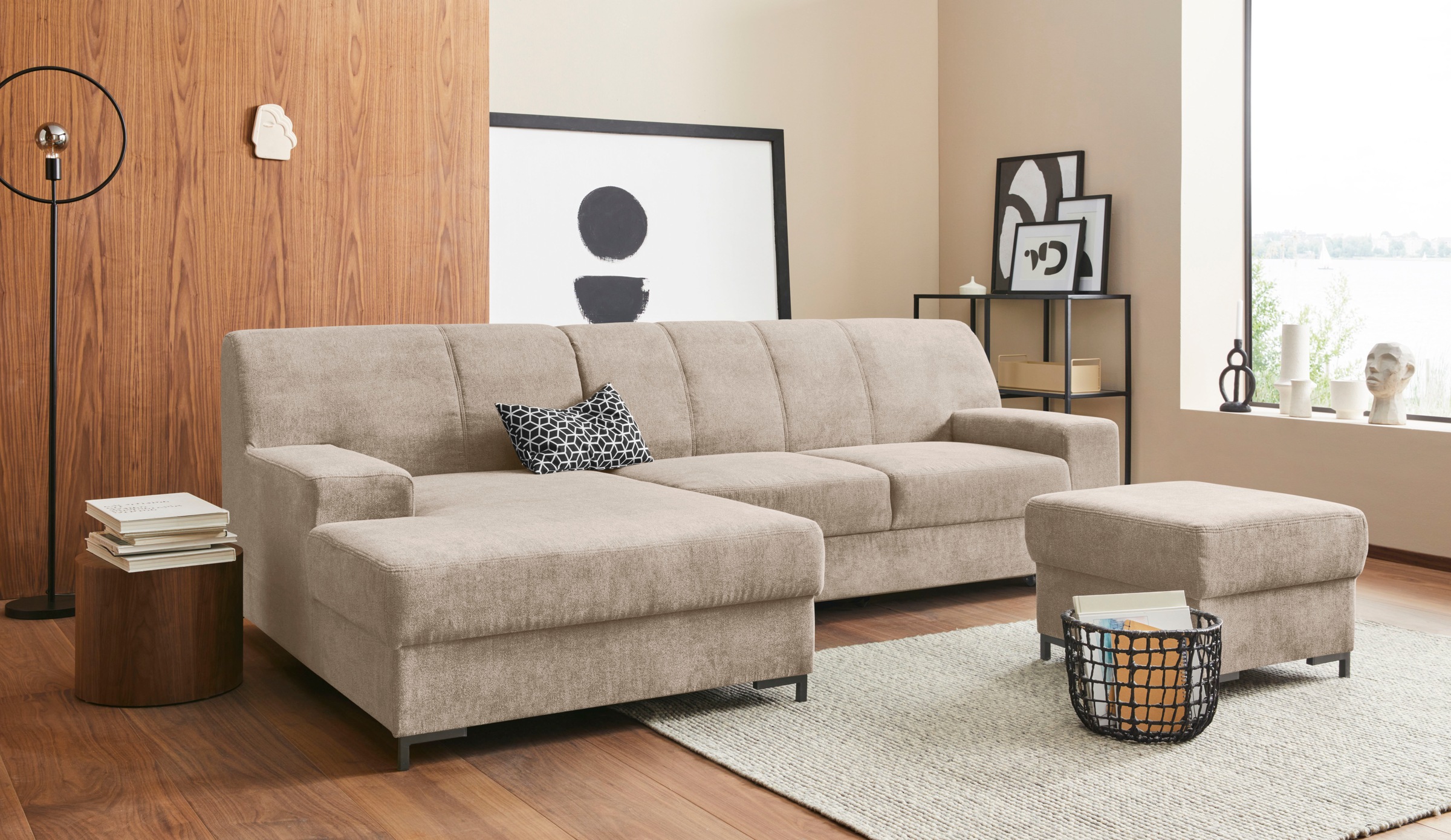 DOMO collection Hocker »Ledas«, in vielen Farben erhältlich