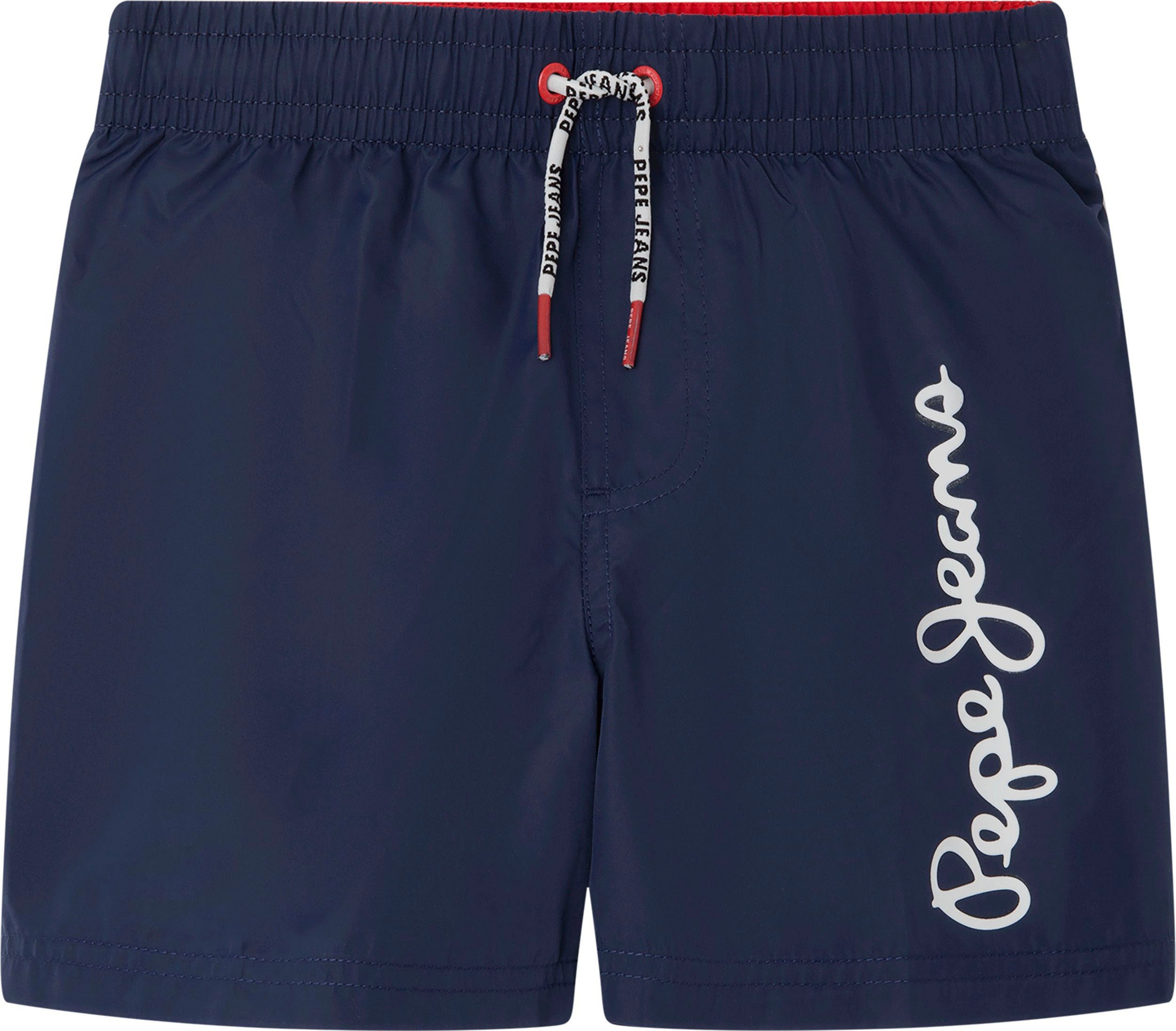 Pepe Jeans Badeshorts »GUSTAVE«, mit Logoprint auf dem Bein, for BOYS kaufen