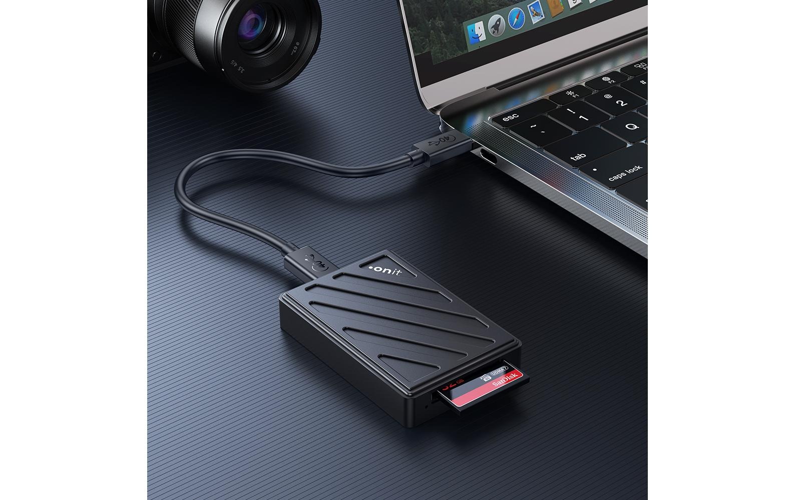 onit Speicherkartenleser »onit Card Reader Extern USB4 CFexpress Typ B«