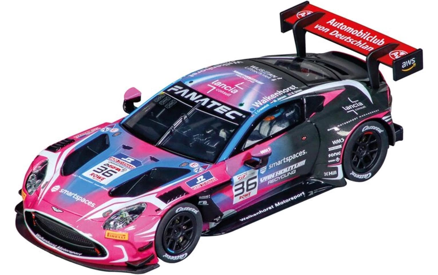 Image of Carrera Rennbahn-Auto "Aston Martin Vantage No.36 1:32" Licht, Rücklicht