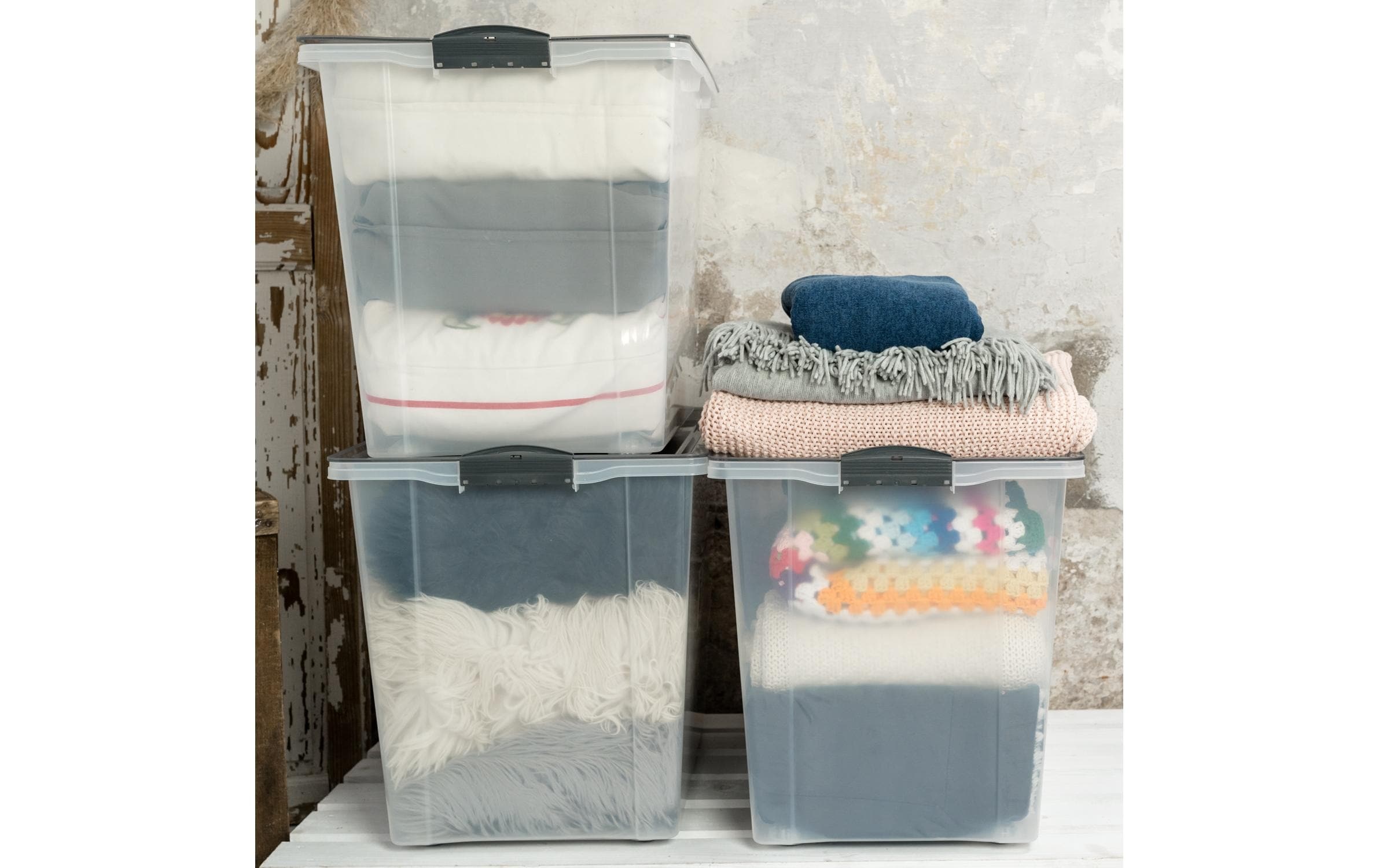 ROTHO Aufbewahrungsbox »COMPACT 3 tlg.«, (3 St.)
