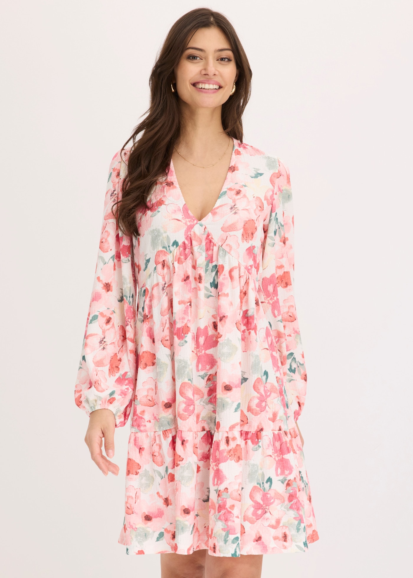 Image of bonprix Tunikakleid aus Polyester und Elasthan, ausgestelltes Rockteil