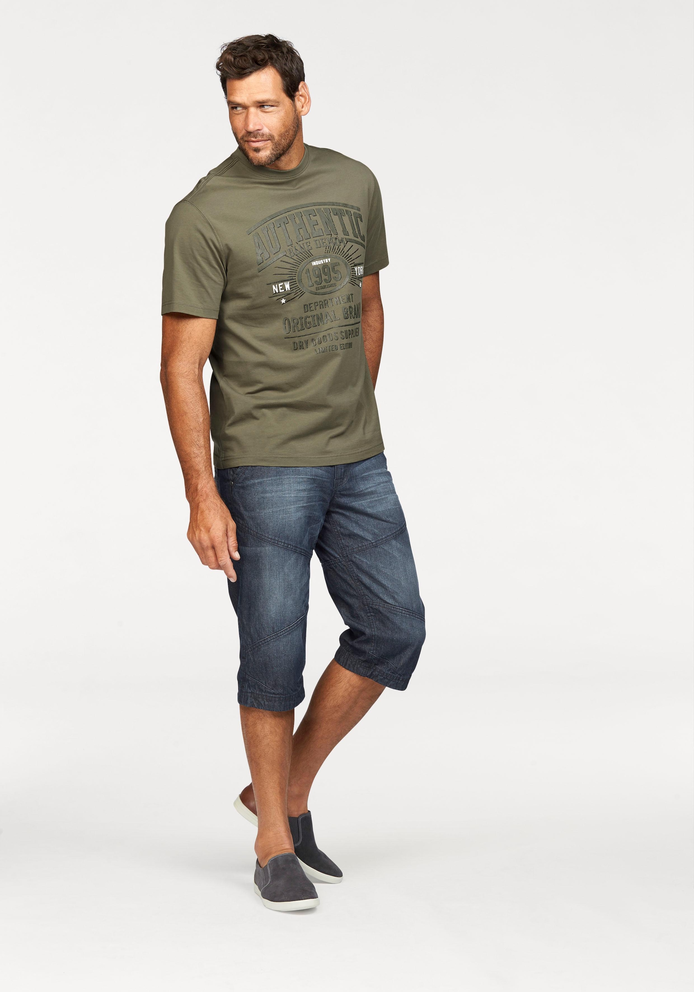 Man's World T-Shirt, bequemes Material in optimaler Passform