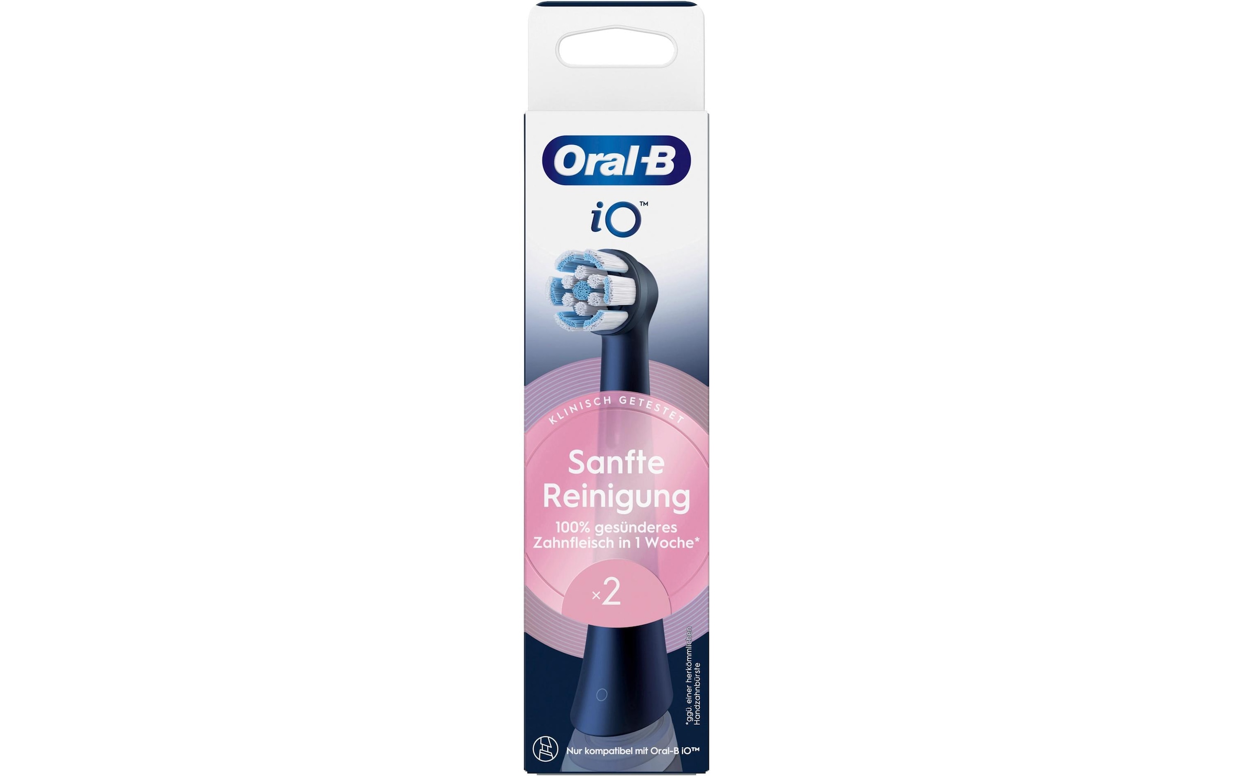 Oral-B Aufsteckbürste »iO Sanfte Reinigung 2 Stück«