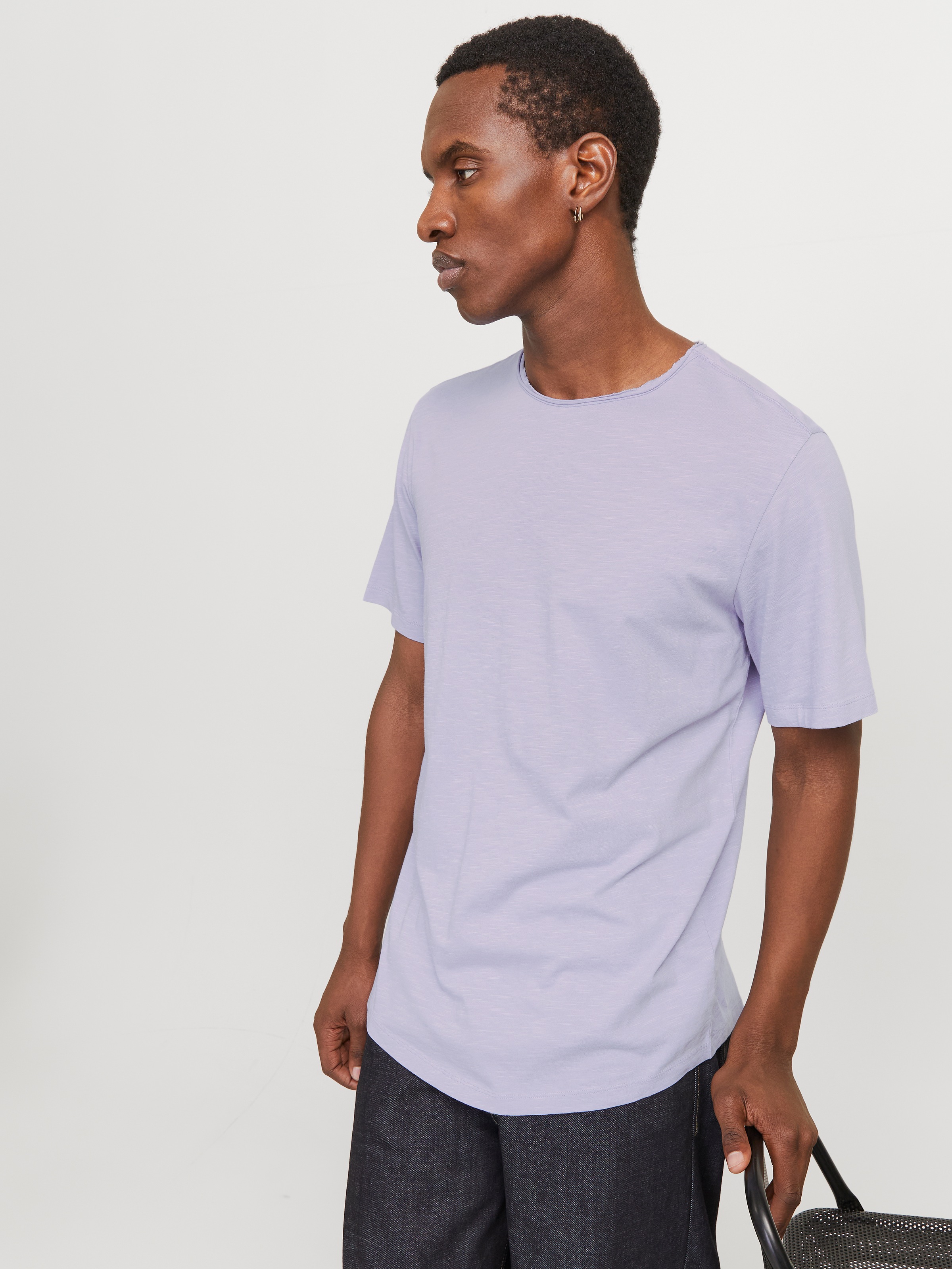 Jack & Jones Rundhalsshirt »JJEBASHER TEE O-NECK SS NOOS«, mit Rundhalsausschnitt