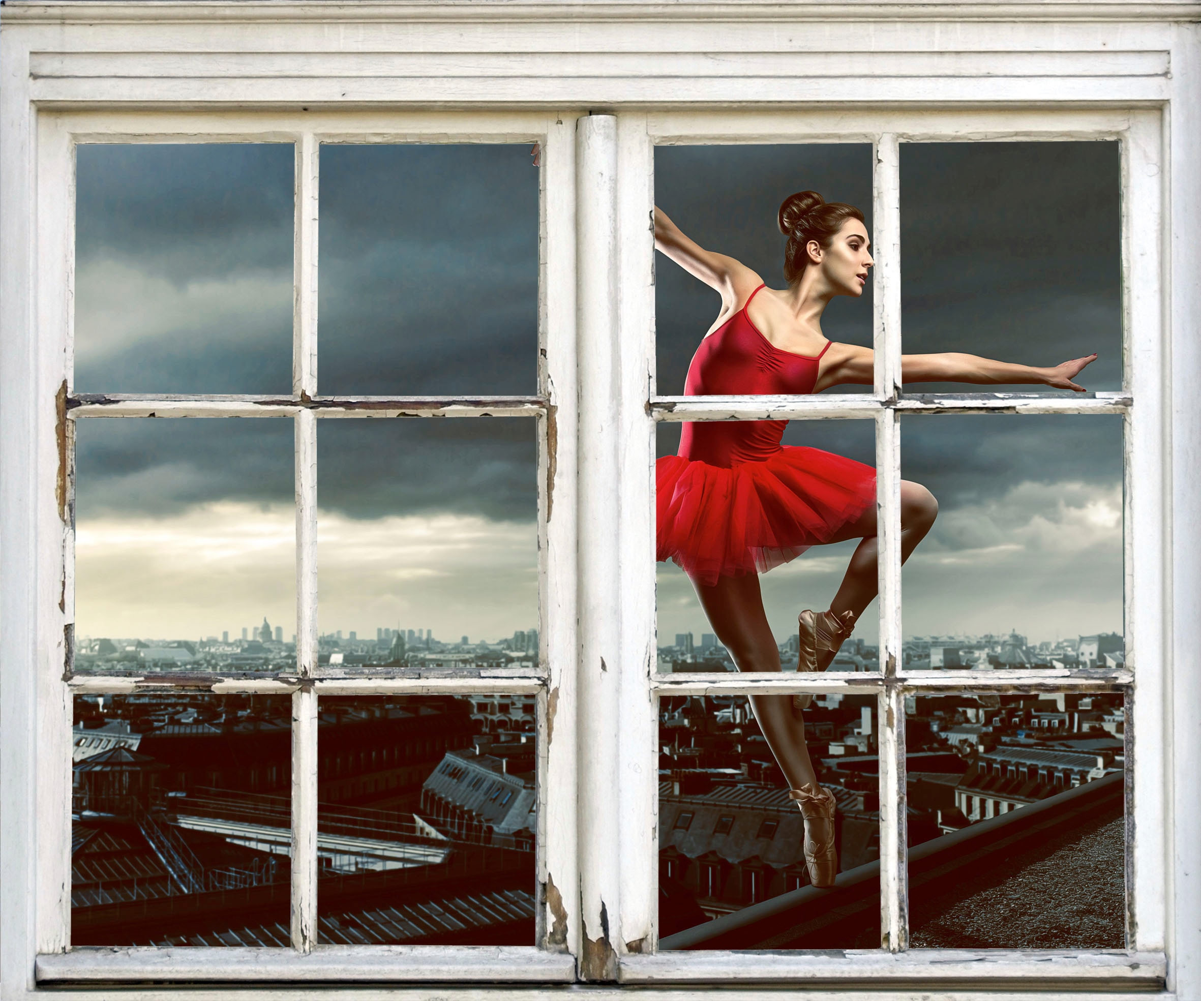 Image of queence Wandsticker "Ballerina" Wandsticker, Wandbild, selbstklebend, Ballett, Tanzen