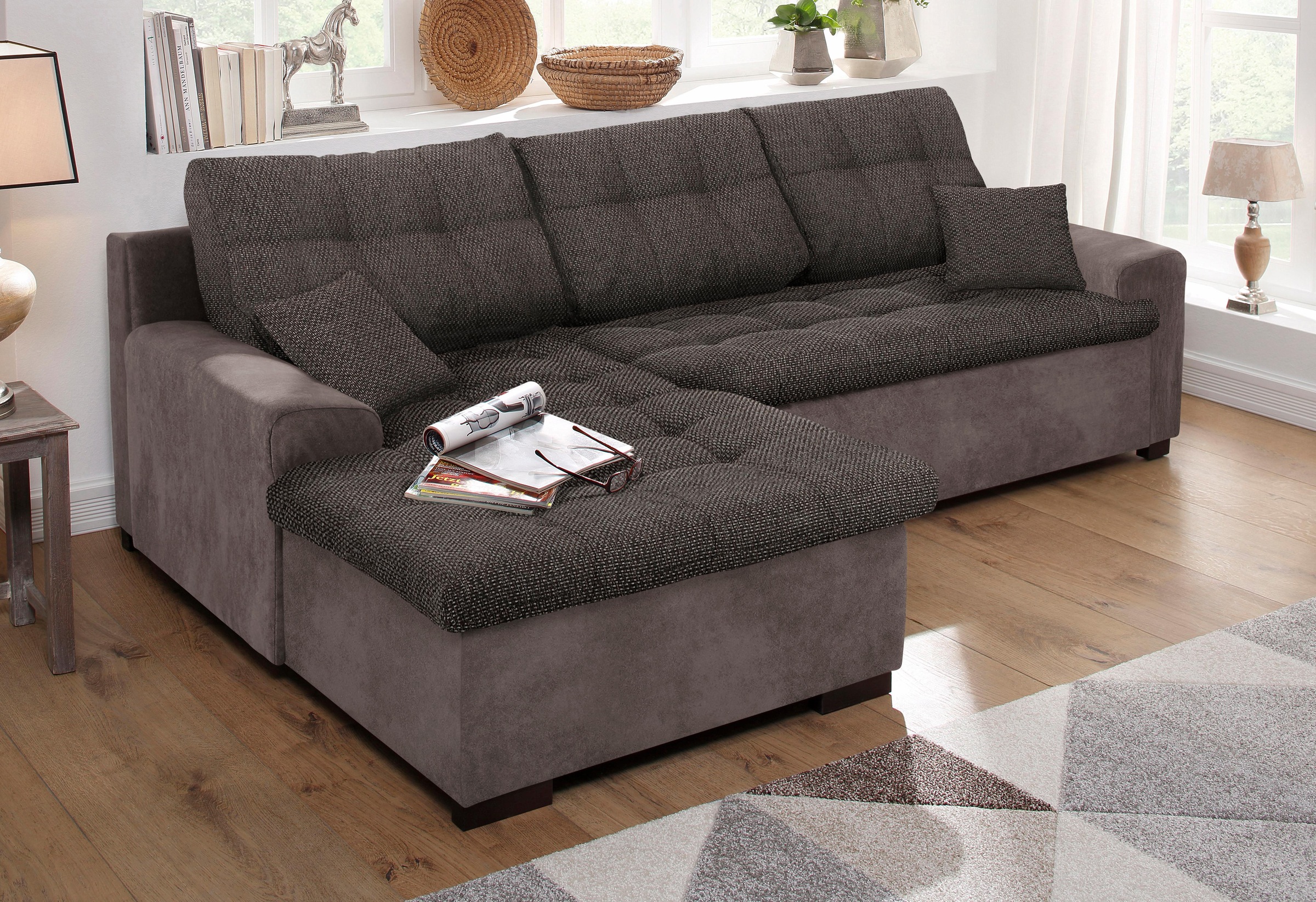 Image of Home affaire Ecksofa »Föhr«, wahlweise mit Bettfunktion bei Ackermann Versand Schweiz