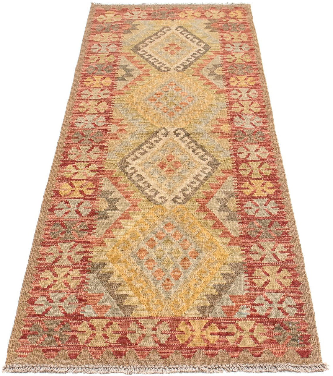 Image of morgenland Läufer »Kelim Maimene Durchgemustert 198 x 60 cm«, rechteckig, 0,5 mm Höhe, Wendeteppich bei Ackermann Versand Schweiz