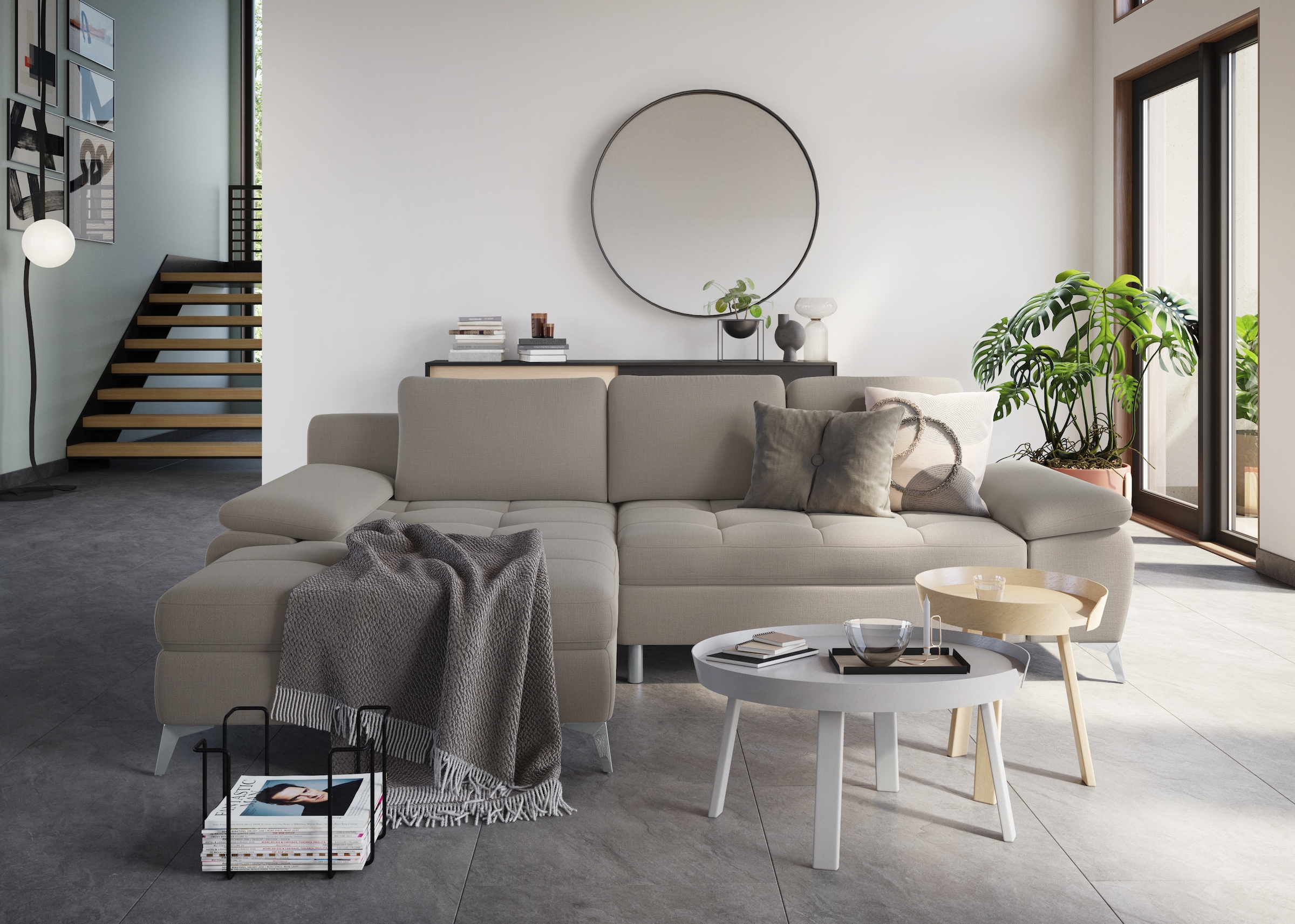 Image of sit&more Ecksofa "Latigo L-Form" mit Recamiere, wahlweise mit Bettfunktion und Bettkasten