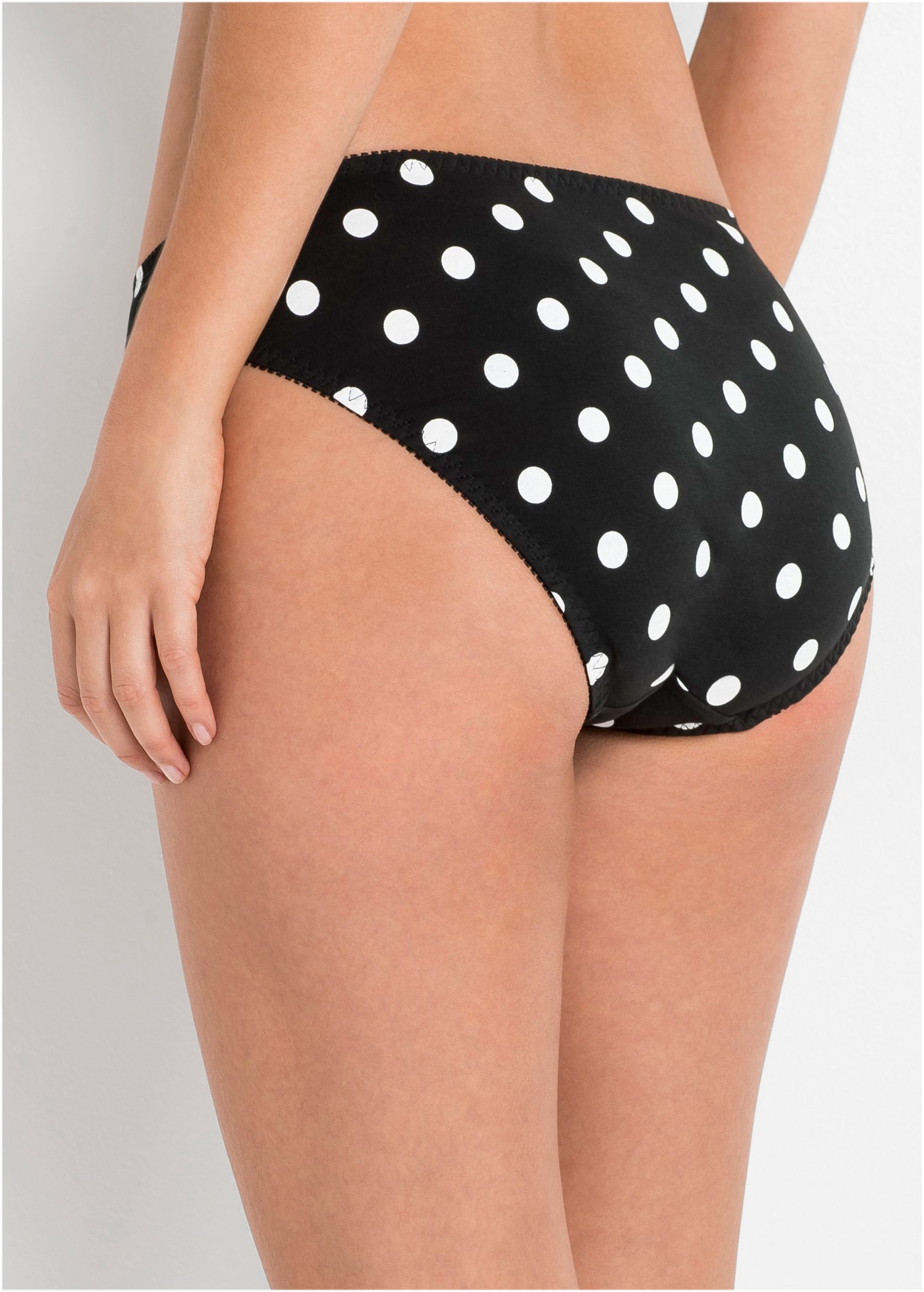 bonprix Slip »Slip Baumwolle (3er Pack)« Packung, 3, 3 cuis mit elastischen Nähten, aus hautfreundlicher Baumwolle, im 3er Pack