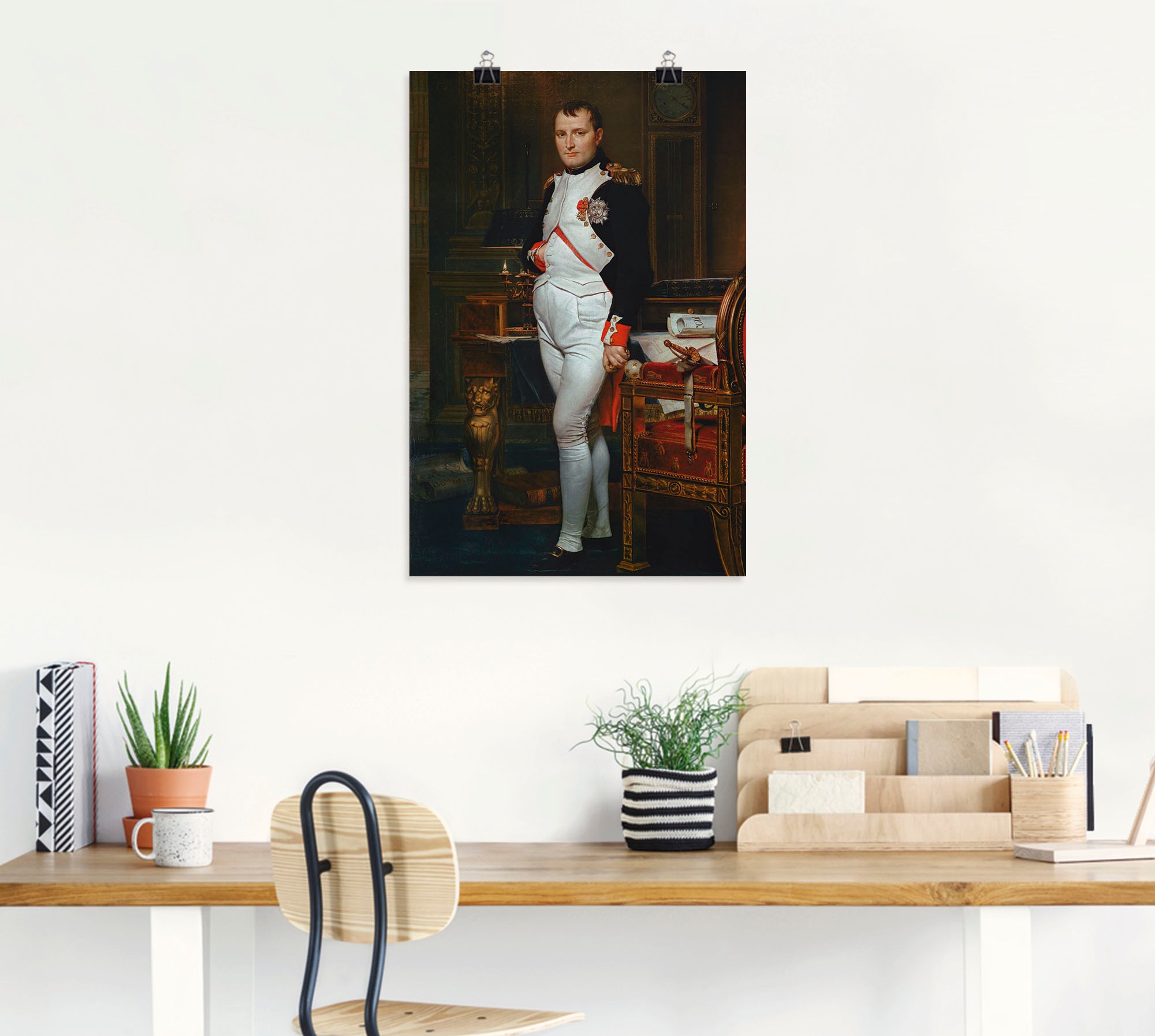 Artland Kunstdruck »Napoleon I. Bonaparte. 1812«, Menschen, (1 St.), als Alubild, Leinwandbild, Wandaufkleber oder Poster in versch. Grössen