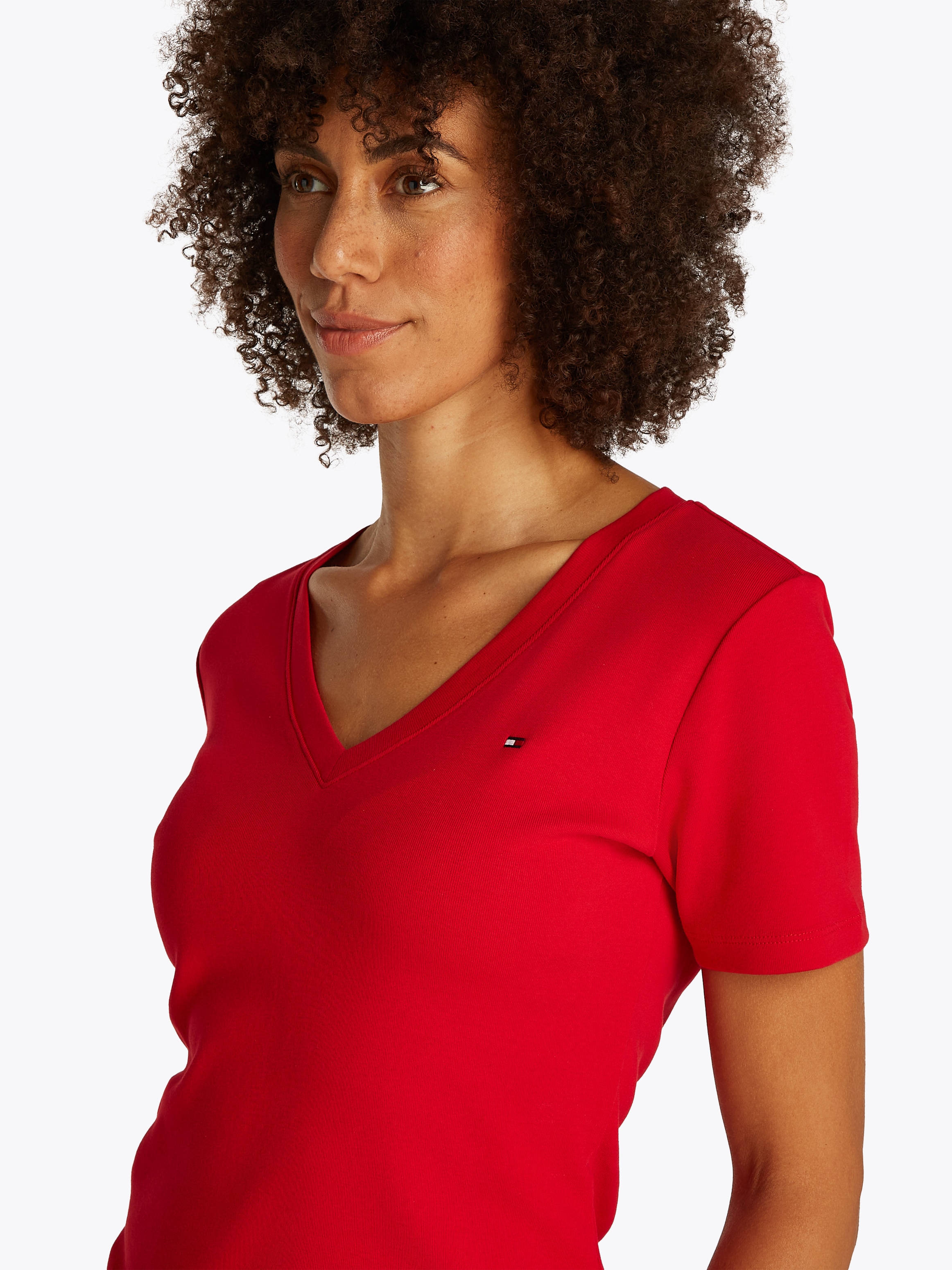 Tommy Hilfiger T-Shirt »CODY, Slim Fit«, mit V-Ausschnitt