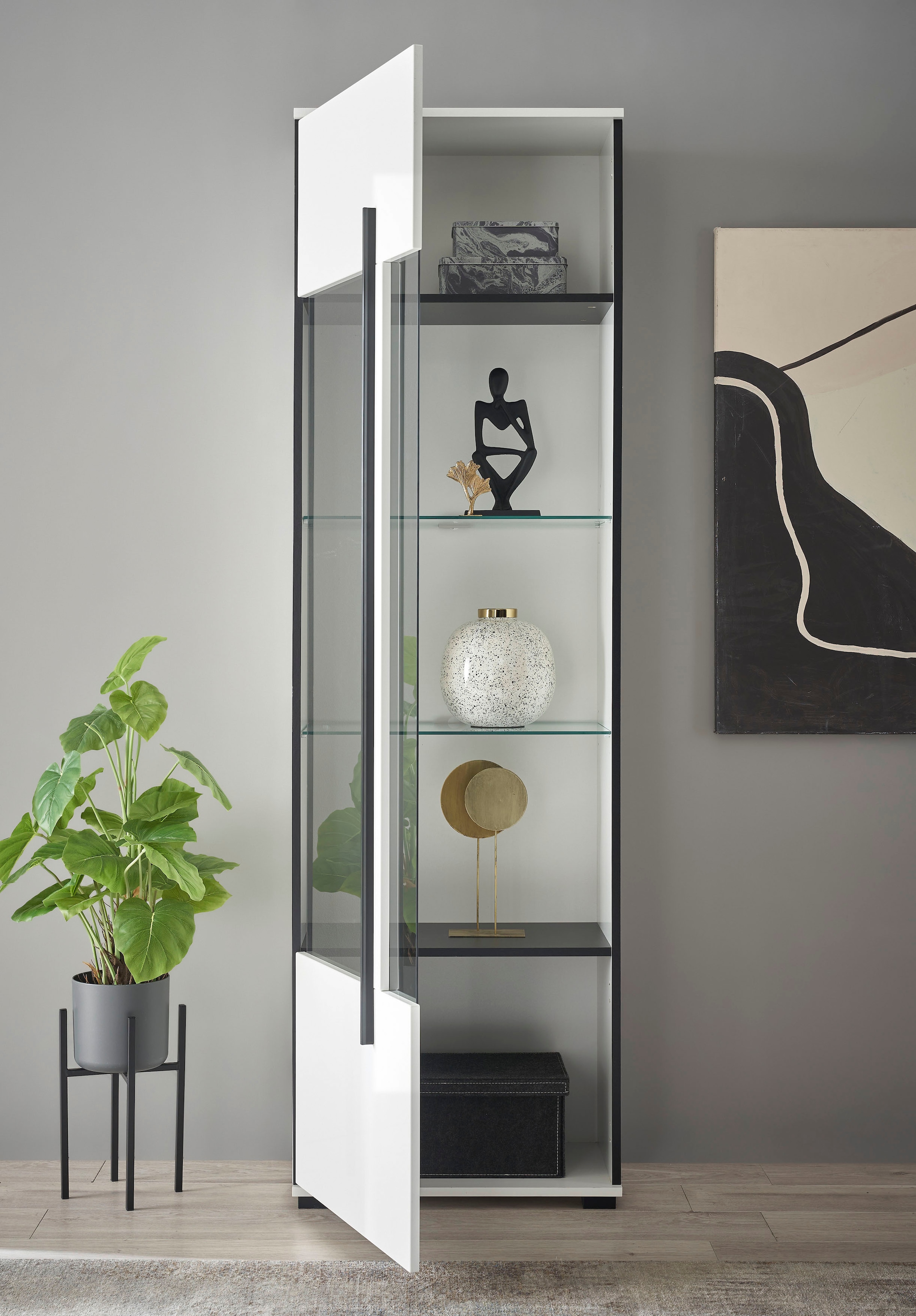 INOSIGN Vitrine »Cantara«, Höhe 200 cm