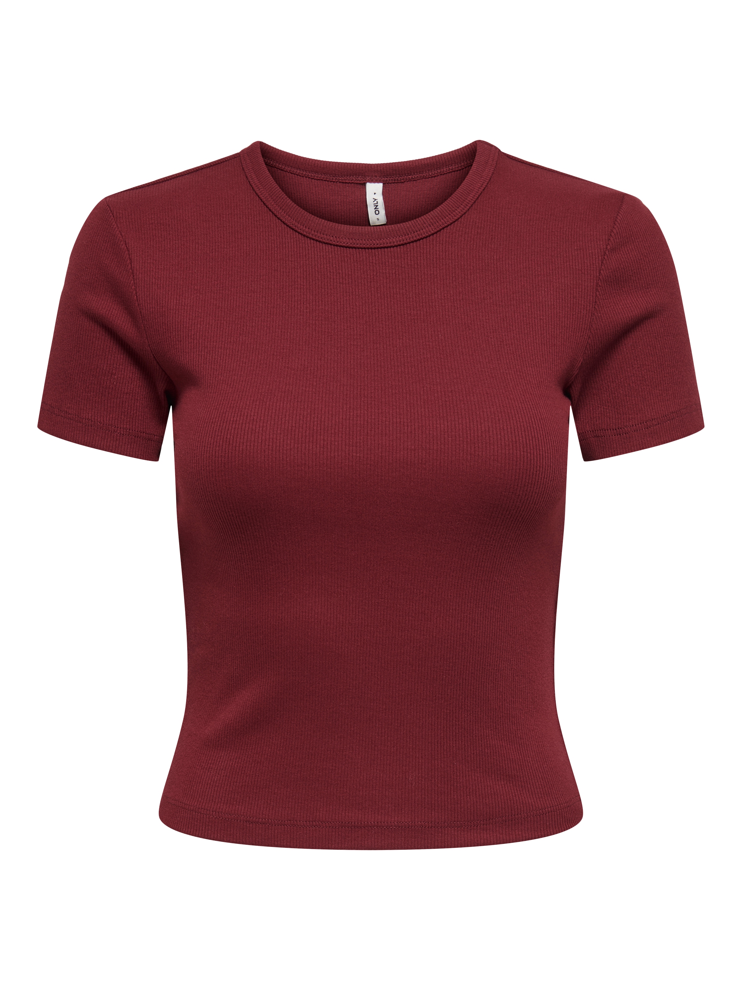 ONLY Kurzarmshirt »ONLVAL S/S O-NECK TOP CC JRS«