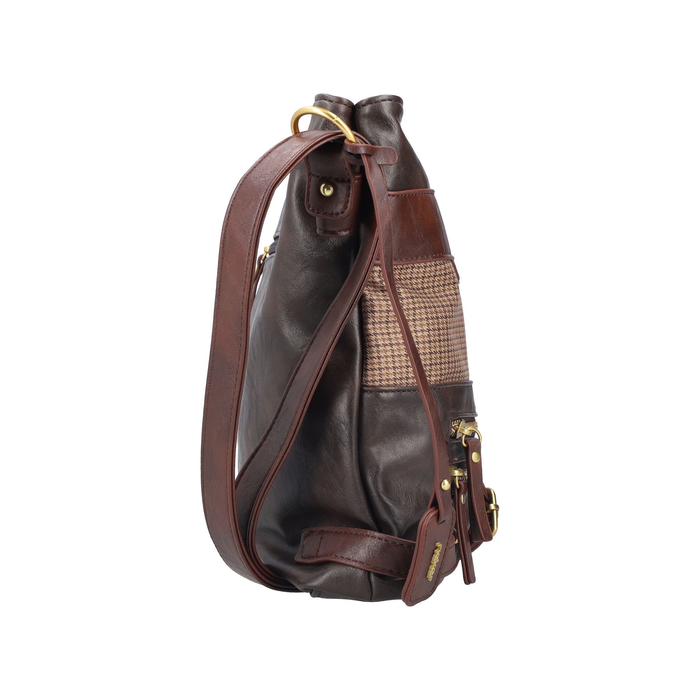 Rieker Sac à bandoulière sac à bandoulière, sac pour femme avec poche arrière zippée pratique