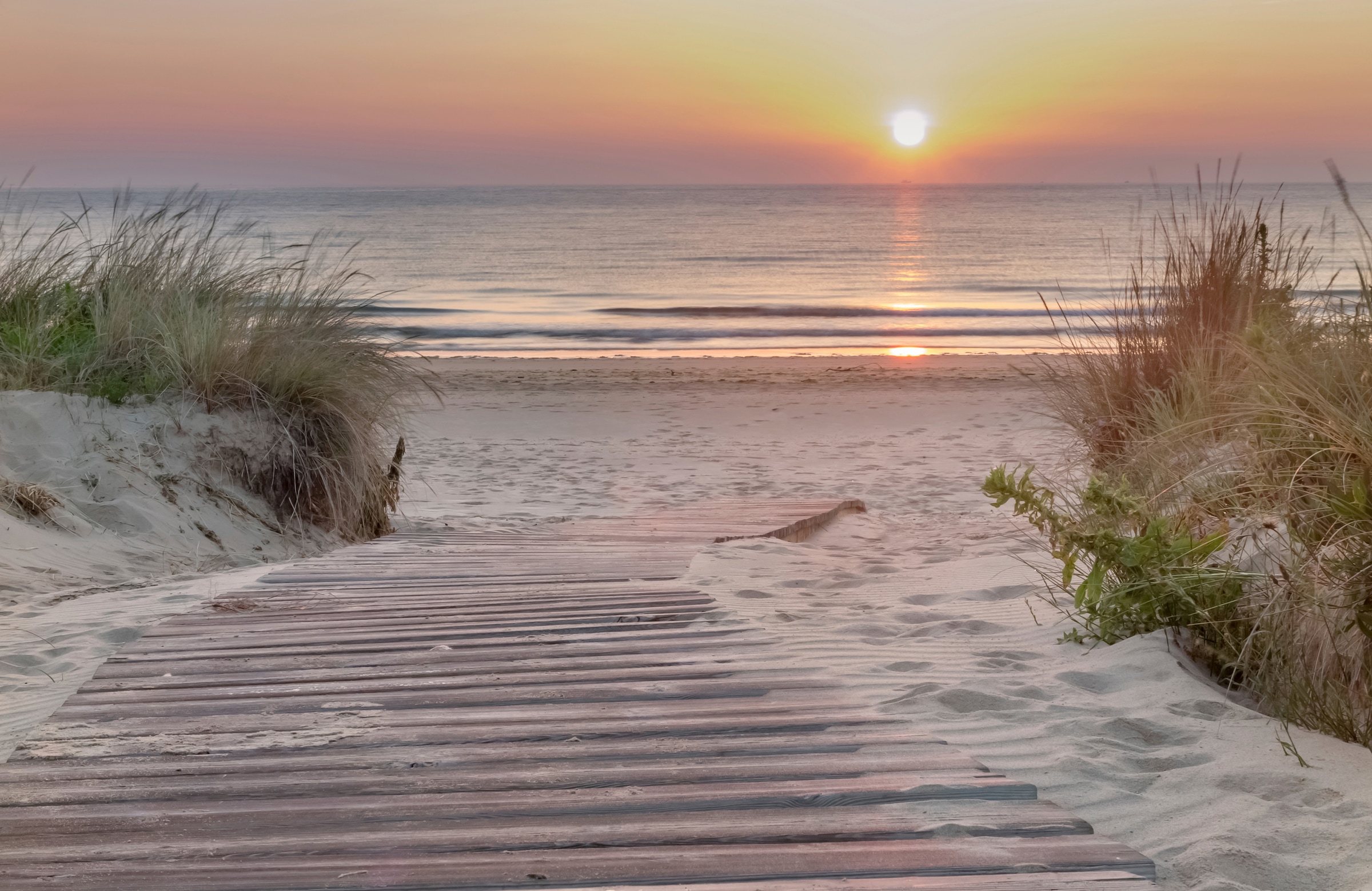 Fototapete »DÜNEN-NORDSEE STRAND SONNENUNTERGANG MEER NATUR DESIGN«