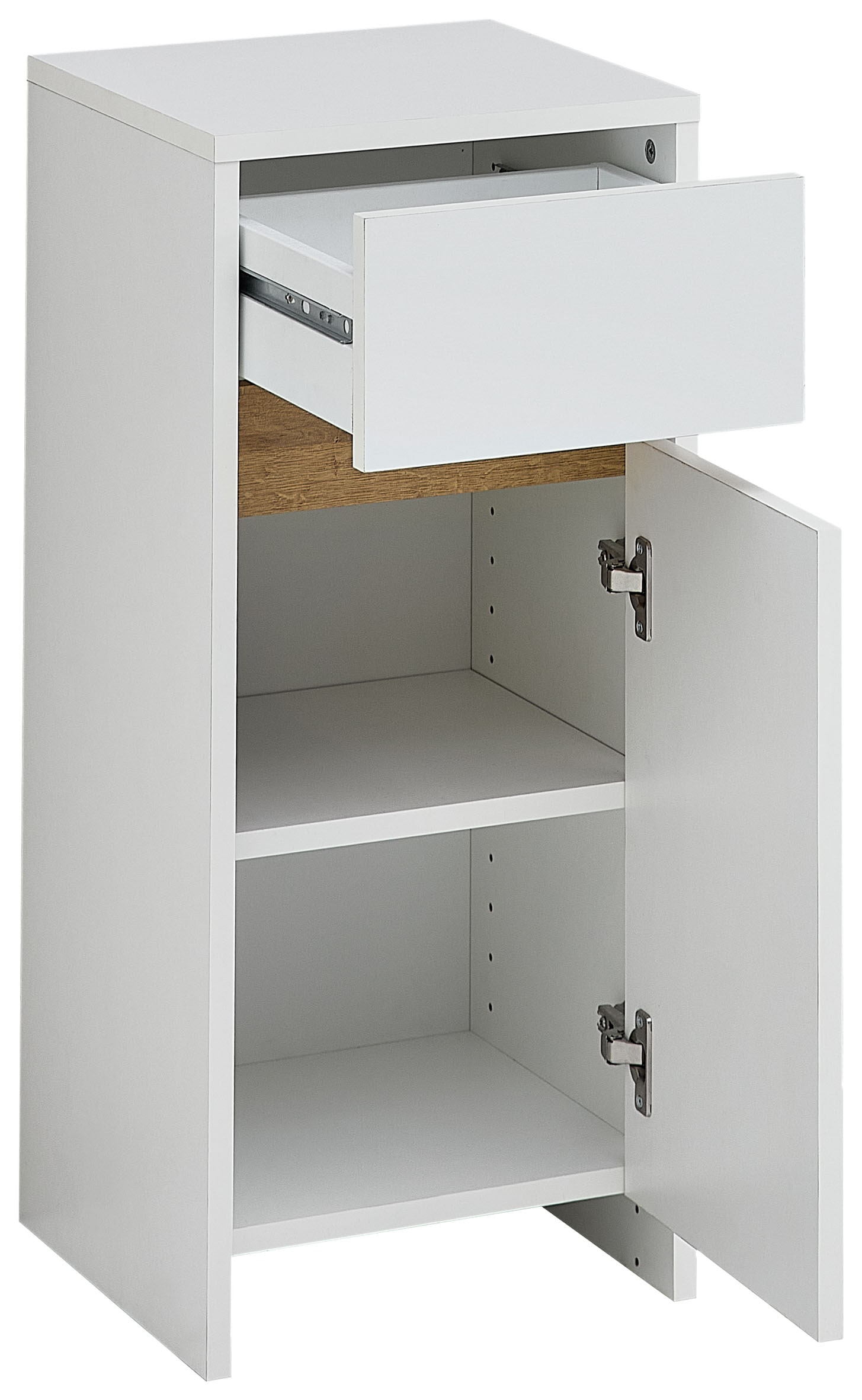 Saphir Ensemble de meubles de salle de bain »Quickset 100, 4-teilig, mit Holzeinlegeböden, 61,6cm breit« 4 cuis tlg.