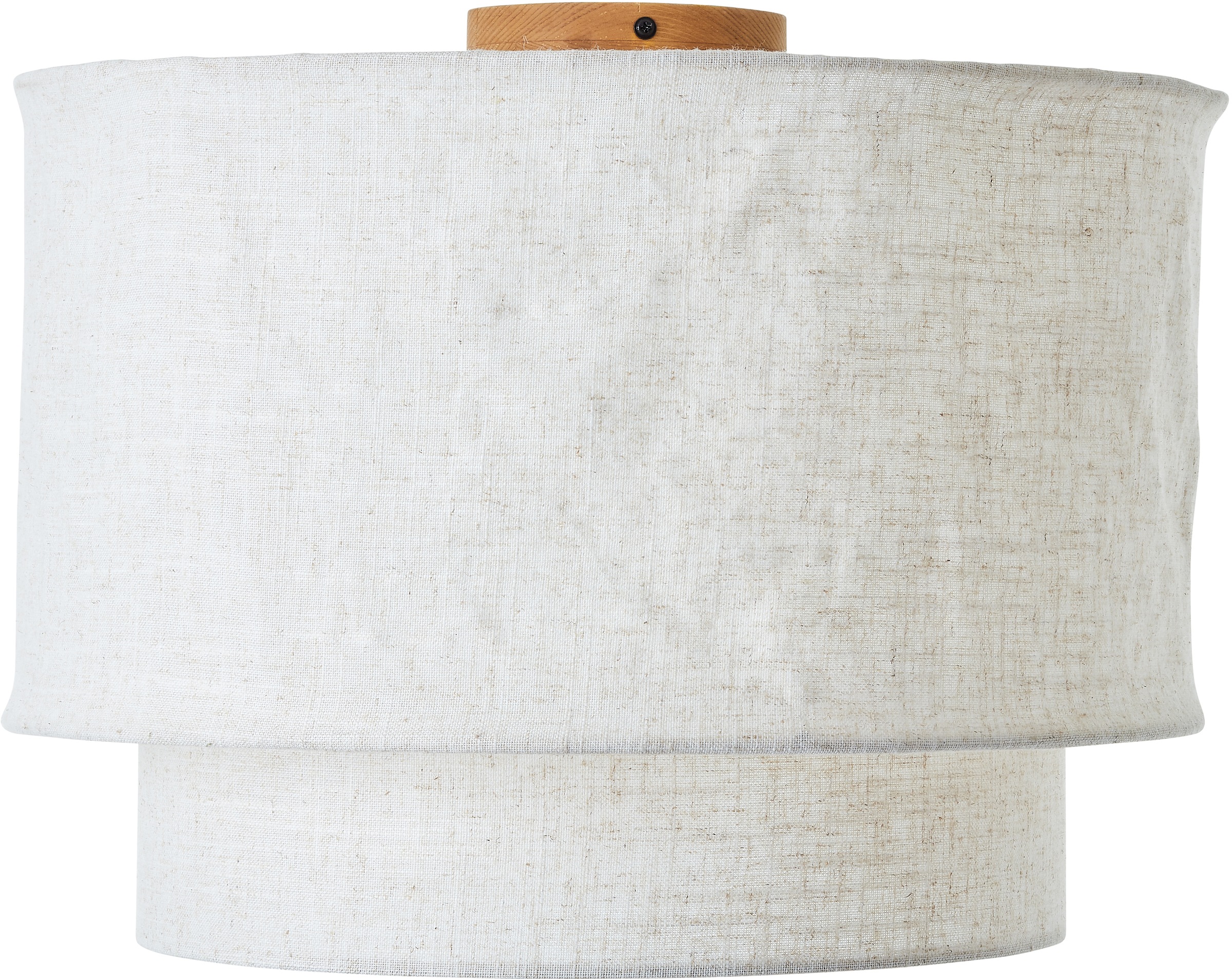 Image of GOODproduct Deckenleuchte »Lucee«, E27, 1 St., Deckenlampe mit Schirm aus Leinen,Holzelement,E27 Fassung, beige/natur bei Ackermann Versand Schweiz