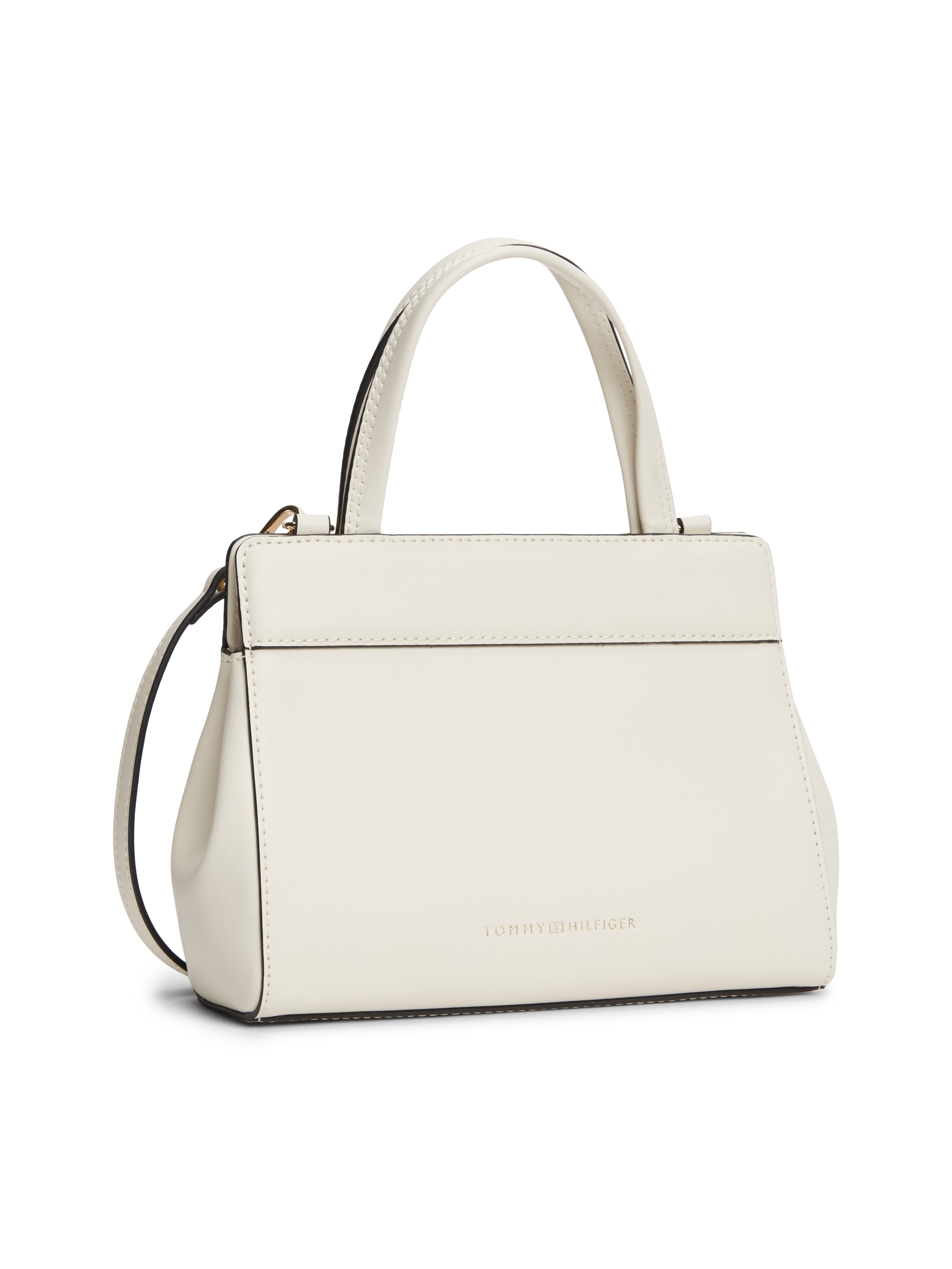Image of Tommy Hilfiger Henkeltasche "TH MODERN MINI SATCHEL" Damen Handtasche, Umhängetasche Schultertasche mit Piping