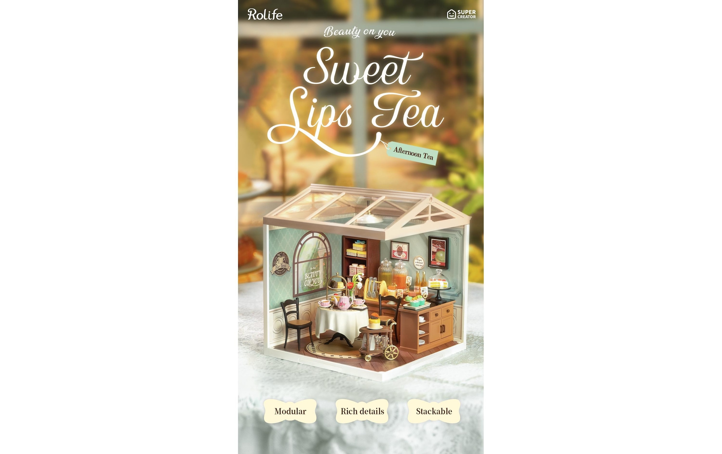   Modellbausatz »RoboTime Sweet Sips Tea«