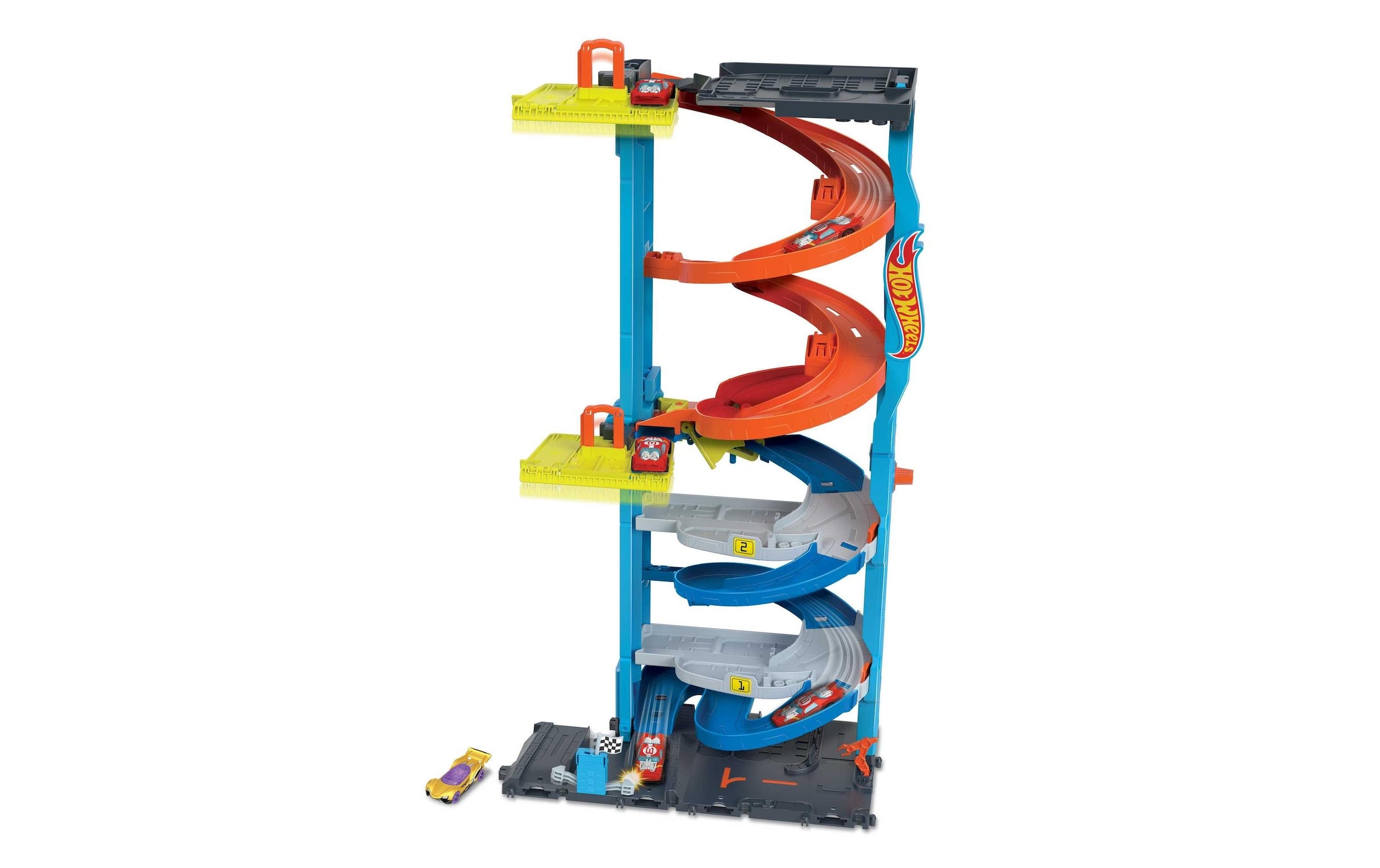 Hot Wheels Spielzeug-Auto »City Hot Wheels City Transforming Race Tower«