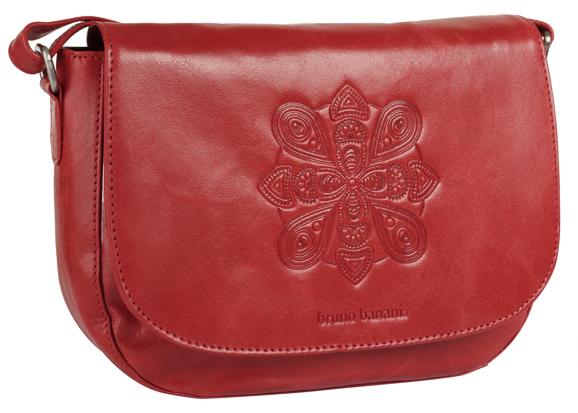 Bruno Banani Umhängetasche »Mandala«, echt Leder
