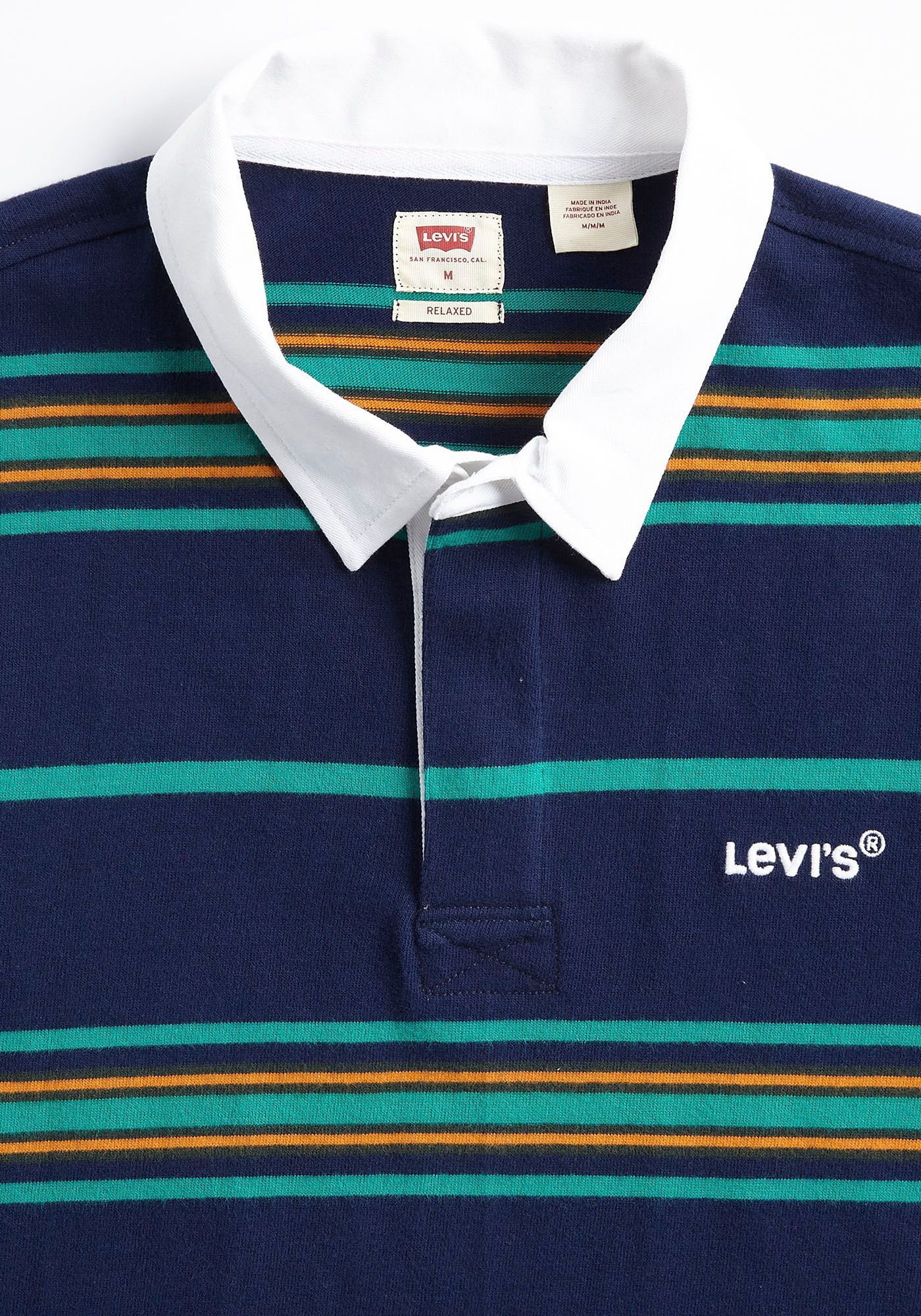Levi's® Langarm-Poloshirt »UNION RUGBY MUL-COL«