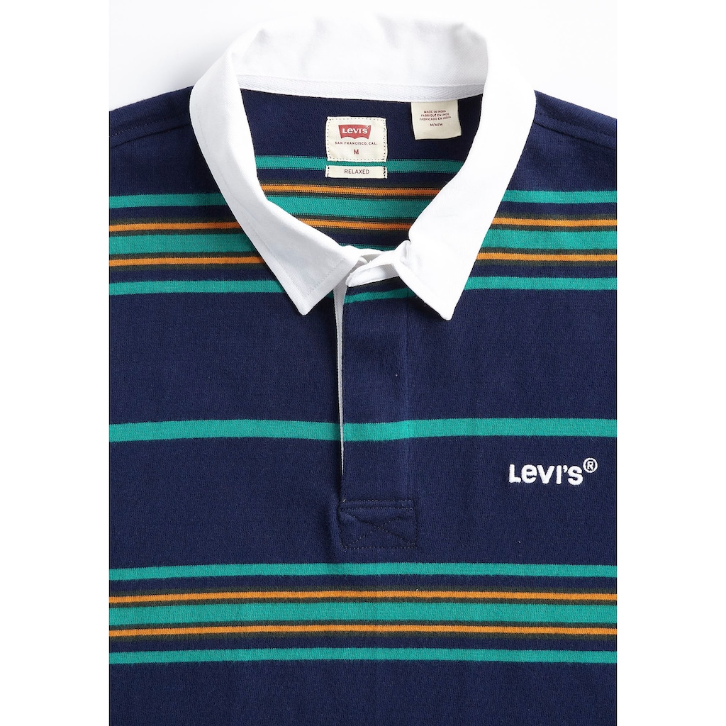 Levi's® Langarm-Poloshirt »UNION RUGBY MUL-COL«