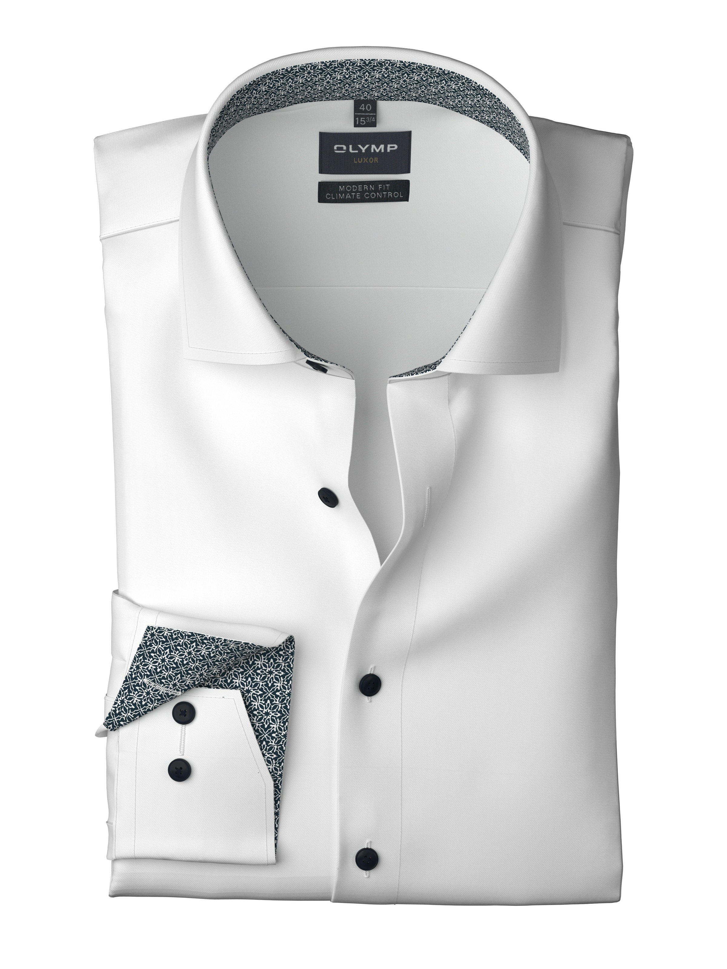 OLYMP Langarmhemd »24/7 - Luxor comfort fit« Climate Control, Businesshemd, New-Kentkragen, comfort fit