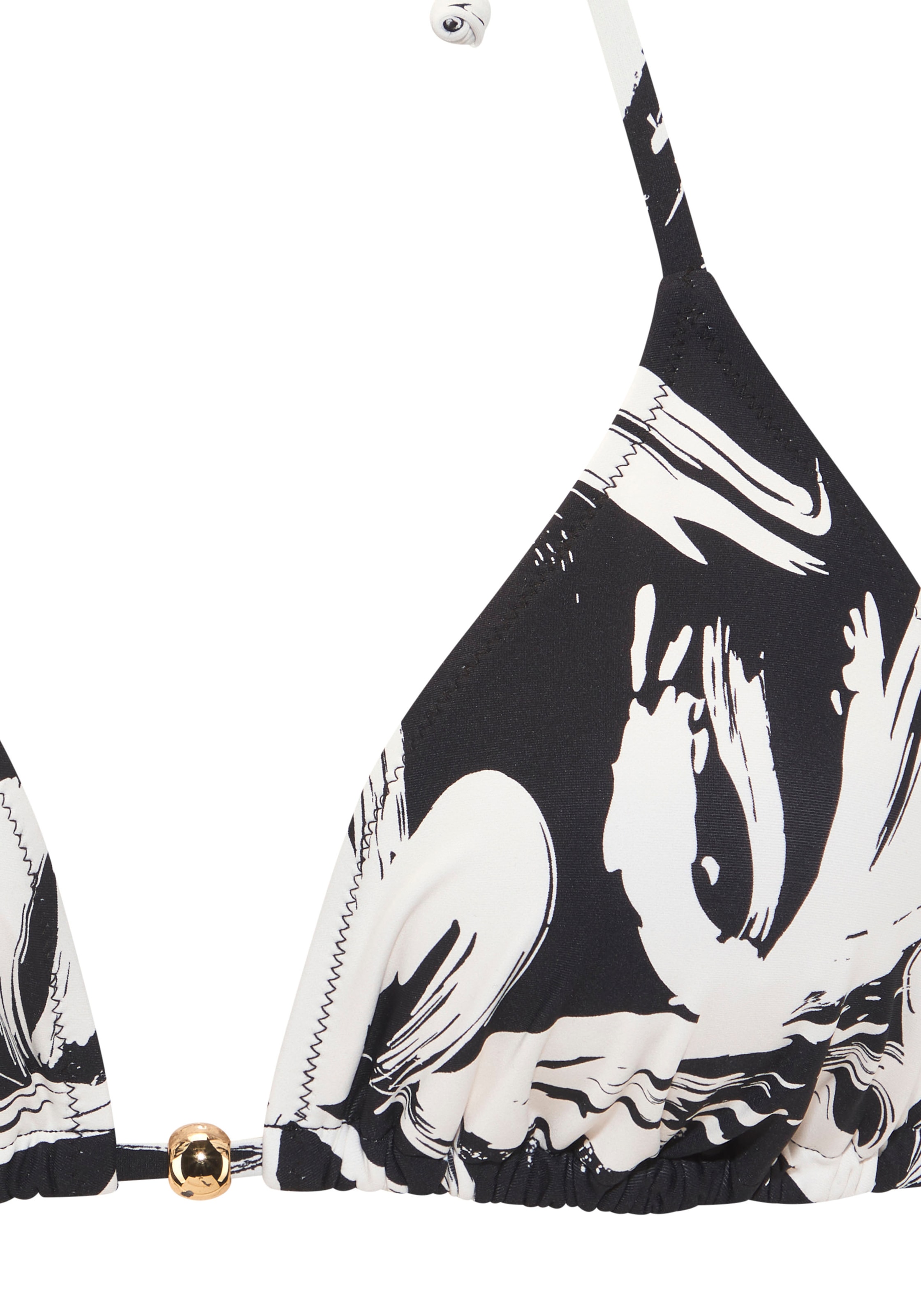 French Connection Bikini triangle mit modischem Allover-Print