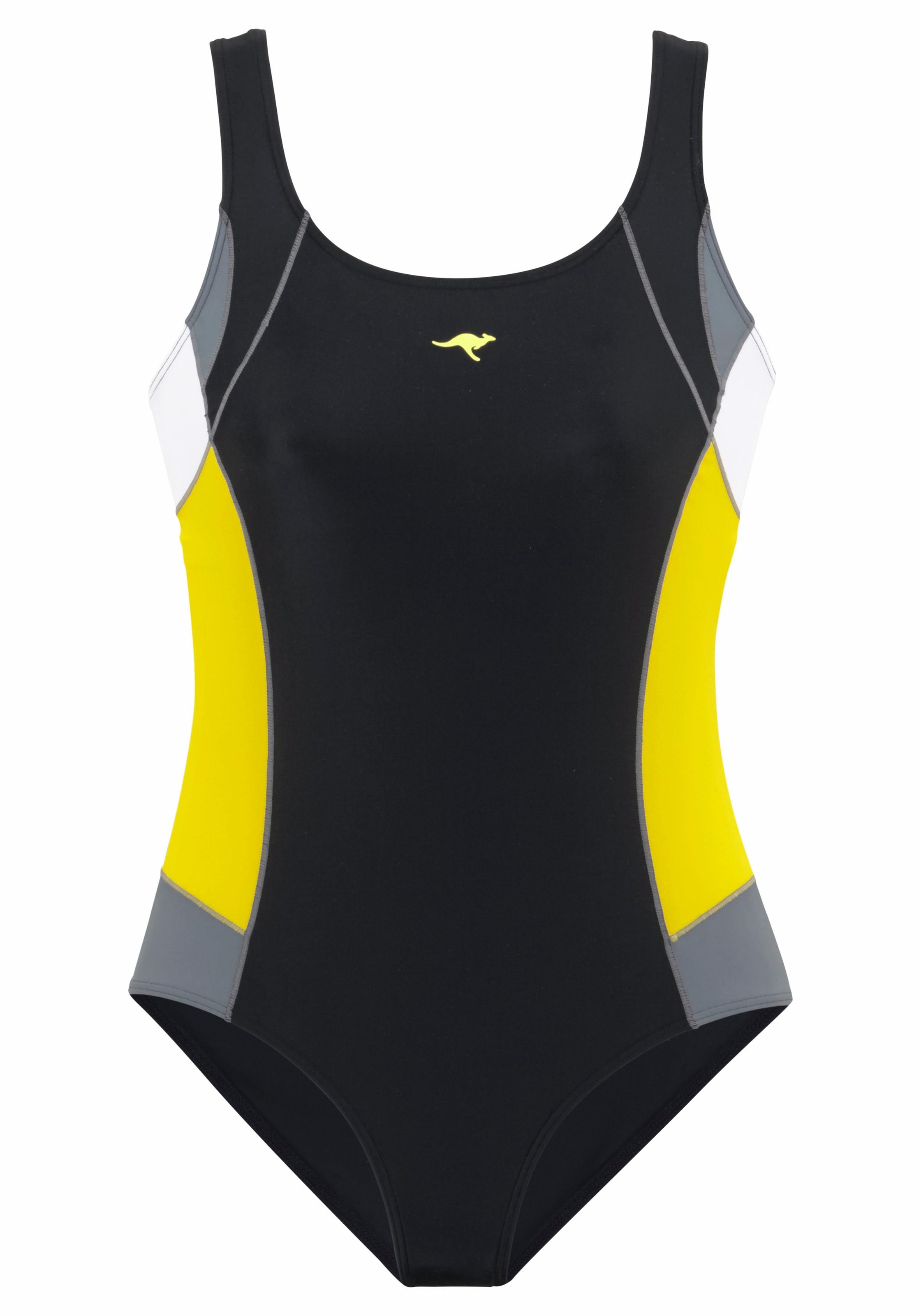 KangaROOS Maillot de bain au design sportif avec effet gainant